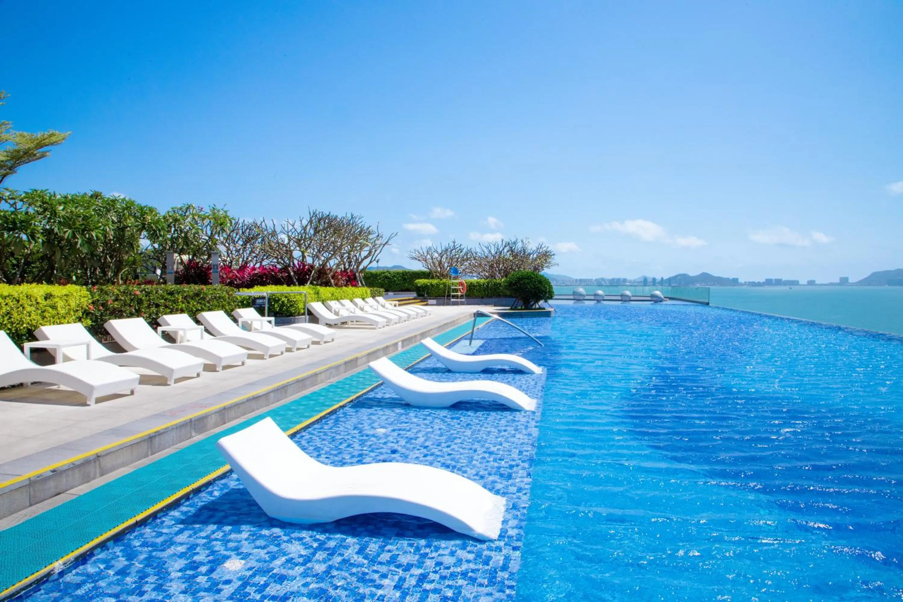 Pool view in Sanya Conifer Resort