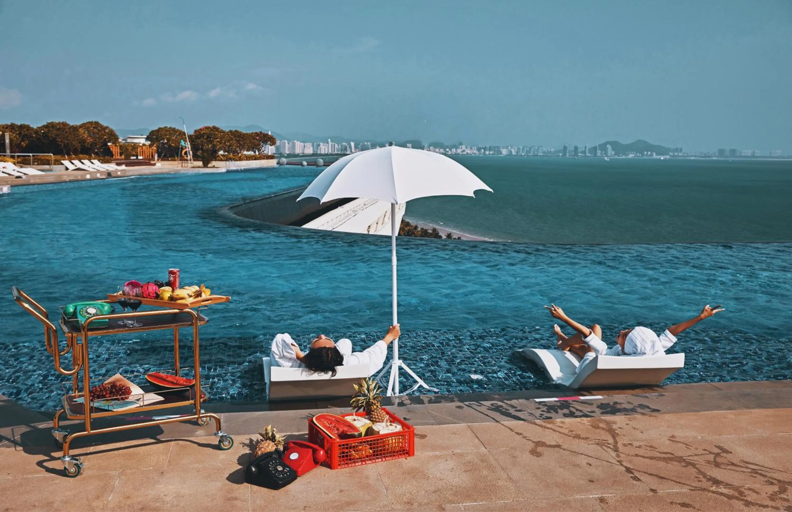 Swimming pool in Sanya Conifer Resort