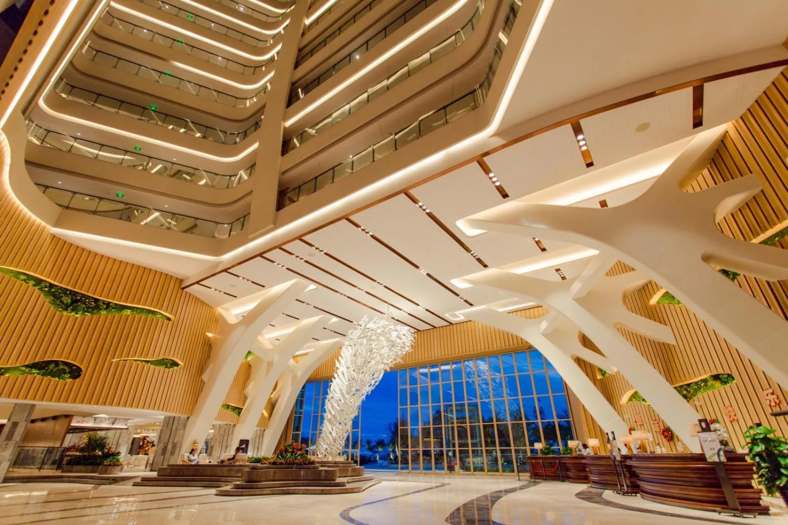 Lobby or reception in Sanya Conifer Resort