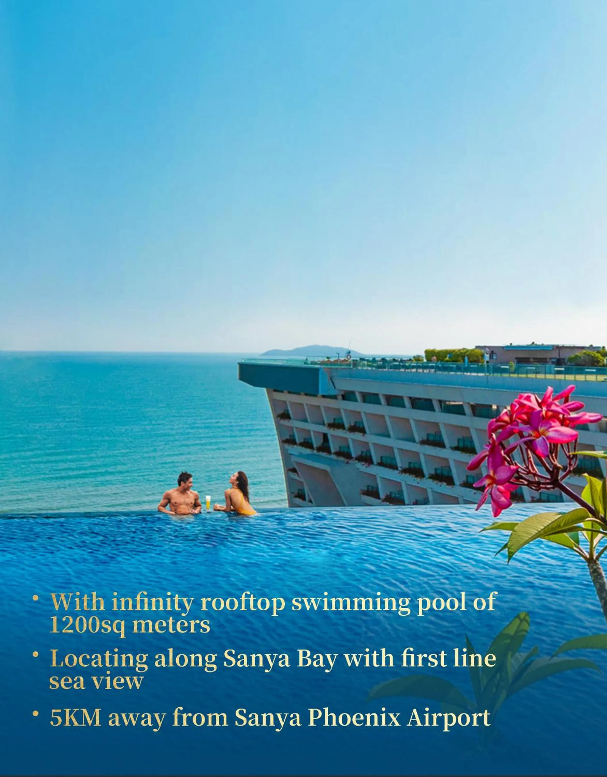 Pool view in Sanya Conifer Resort
