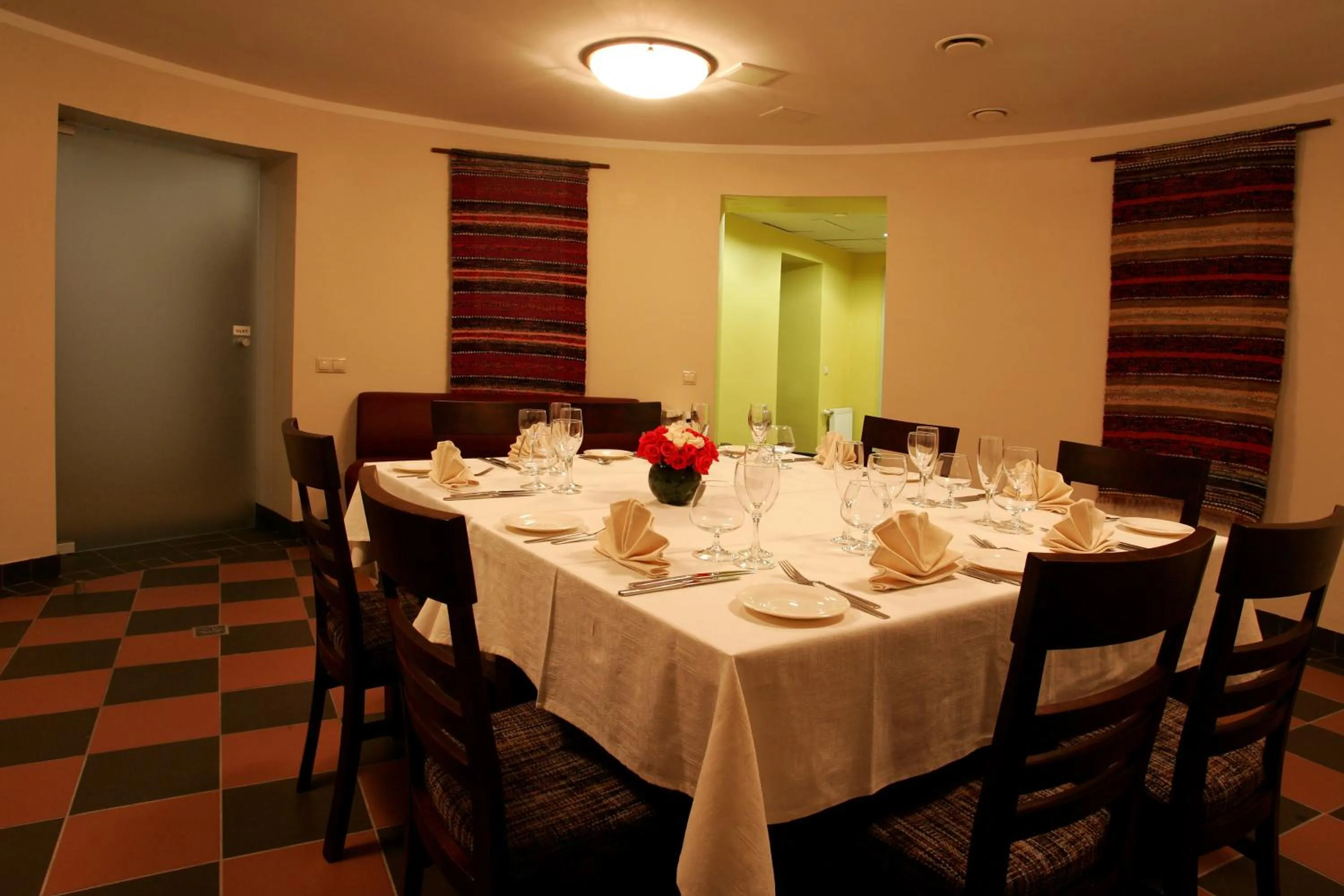 Dining area in Kolonna Hotel Rēzekne