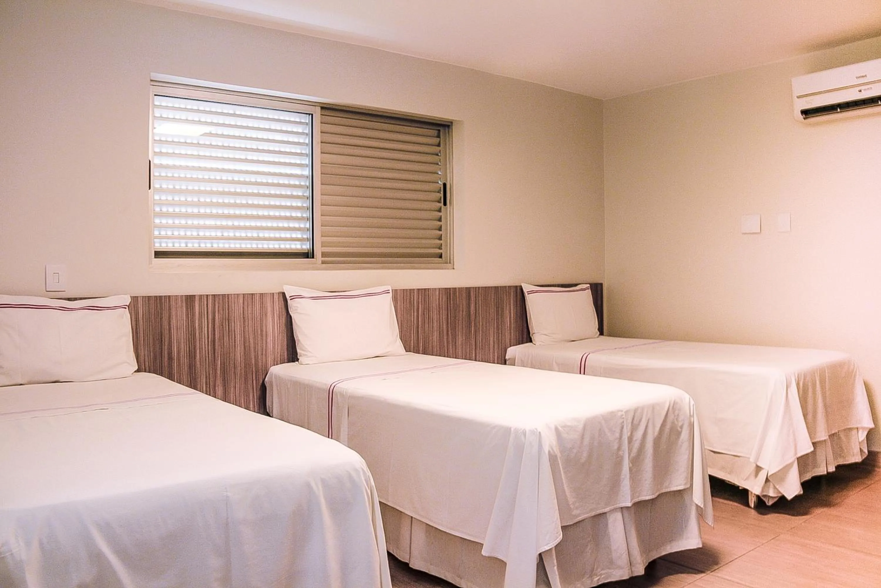 Bed in Hotel Rio Vermelho