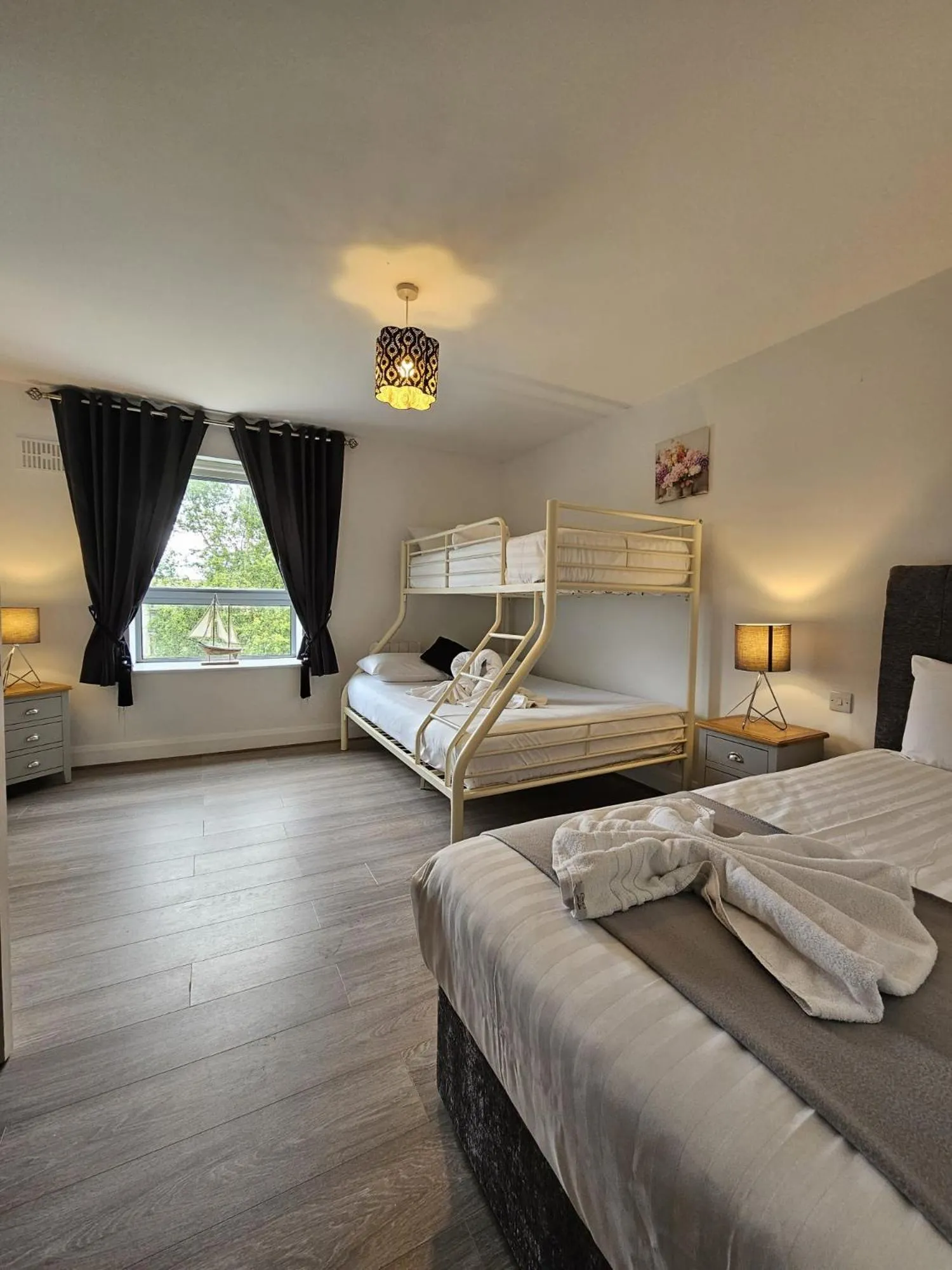 Bed in Wild Atlantic Apartments Killarney