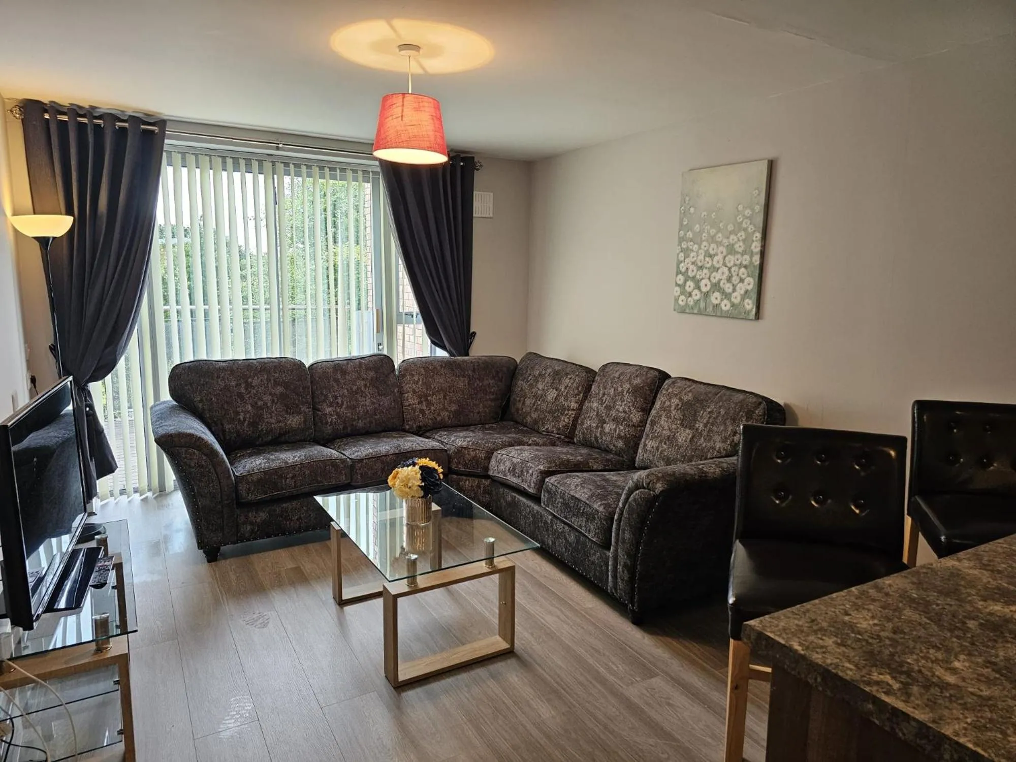 Living room in Wild Atlantic Apartments Killarney