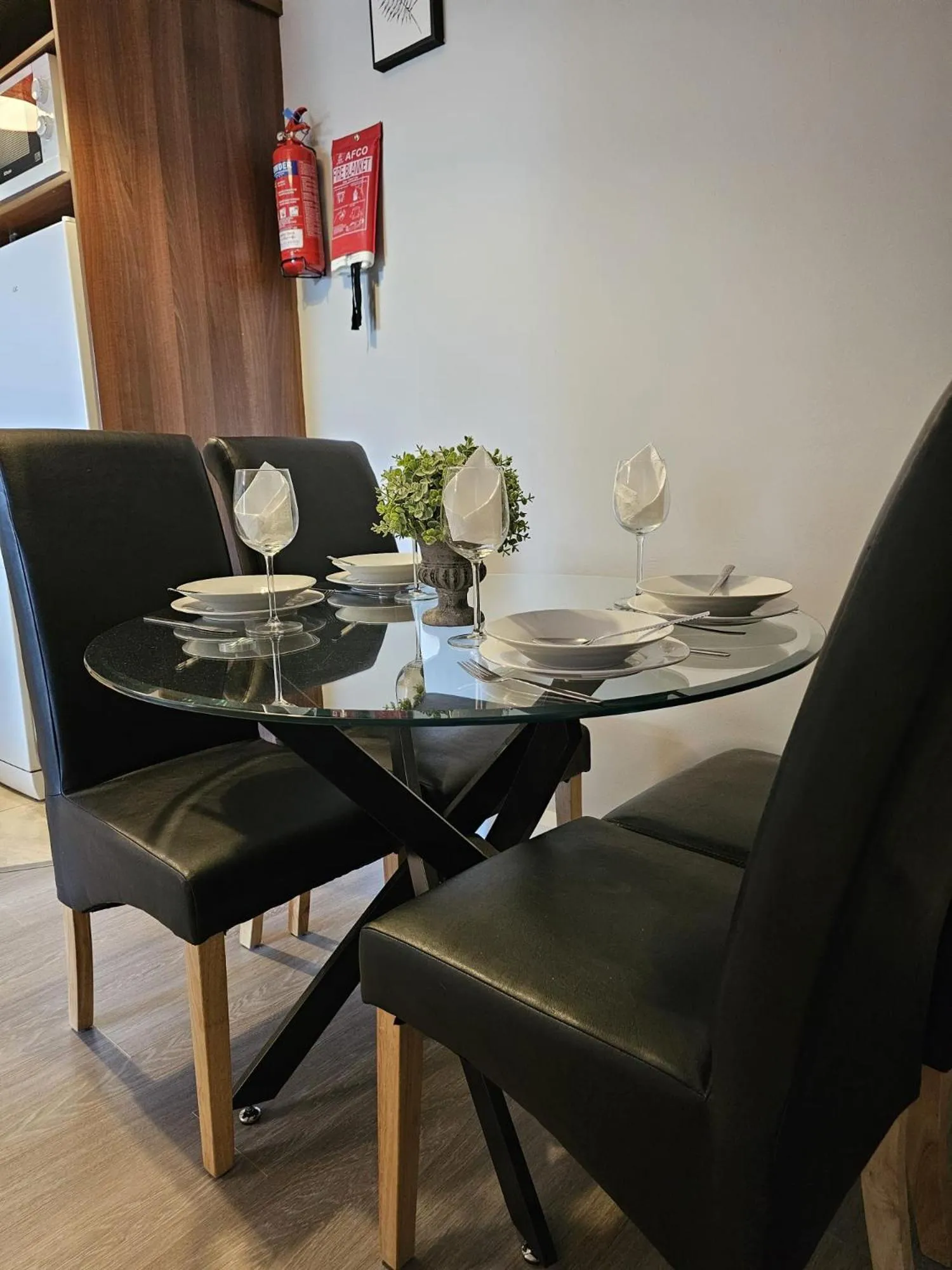 Dining area in Wild Atlantic Apartments Killarney