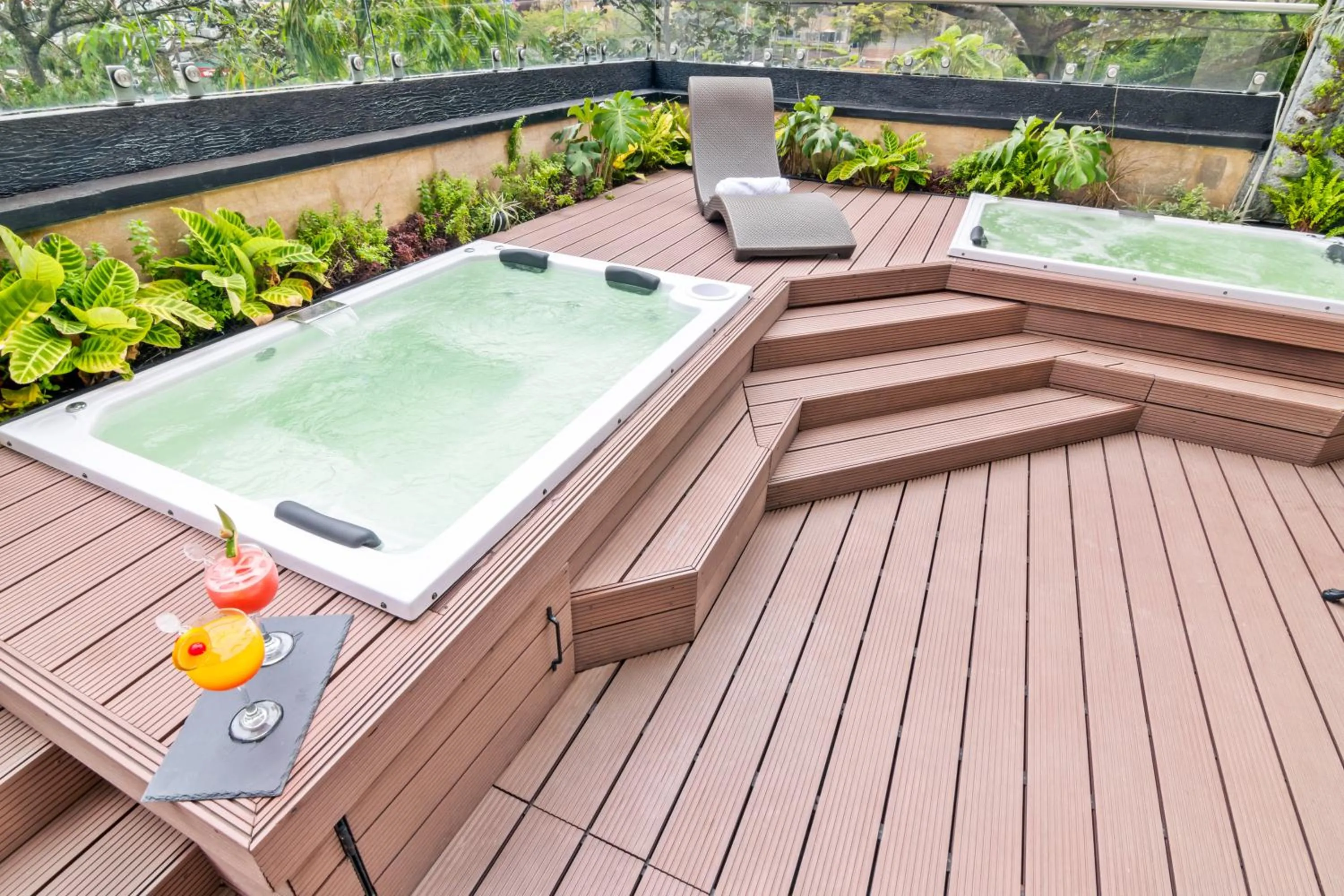 Solarium in GHL Hotel Portón Medellín