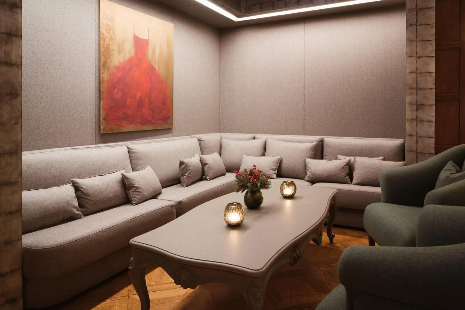 Lounge or bar in Carlton Hotel St Moritz - The Leading Hotels of the World