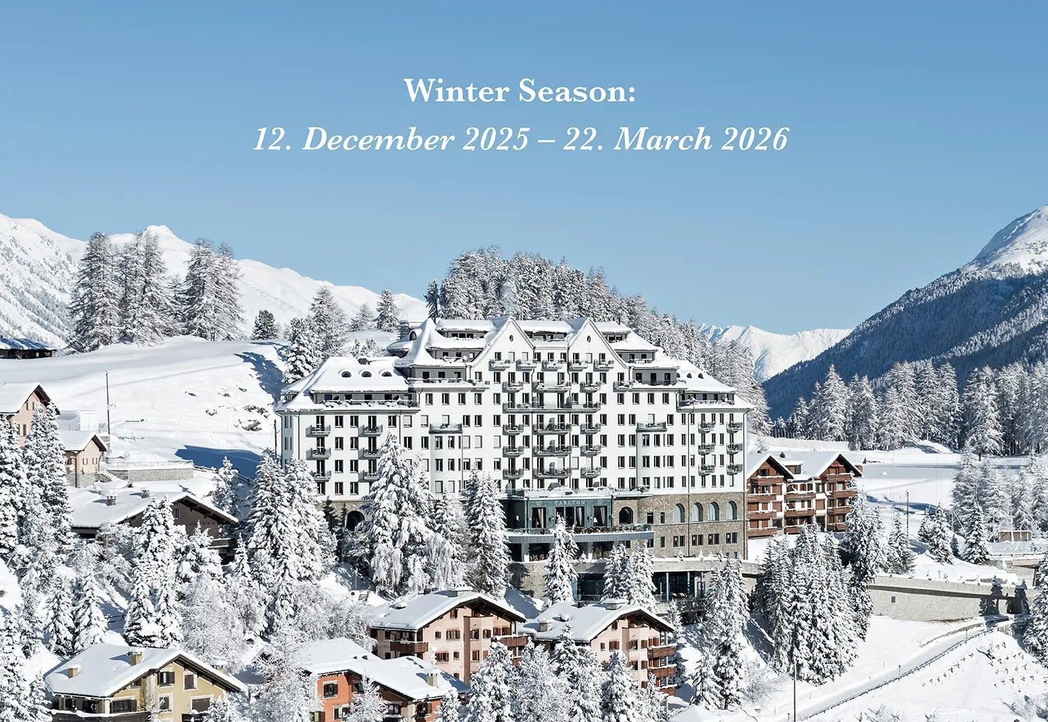 Property building in Carlton Hotel St Moritz - The Leading Hotels of the World