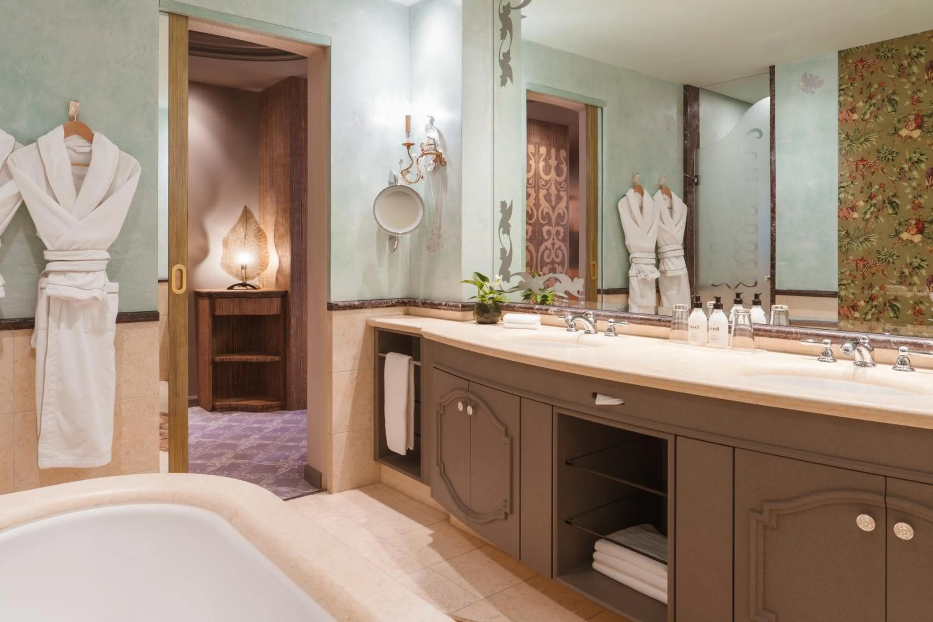 Bathroom in Carlton Hotel St Moritz - The Leading Hotels of the World