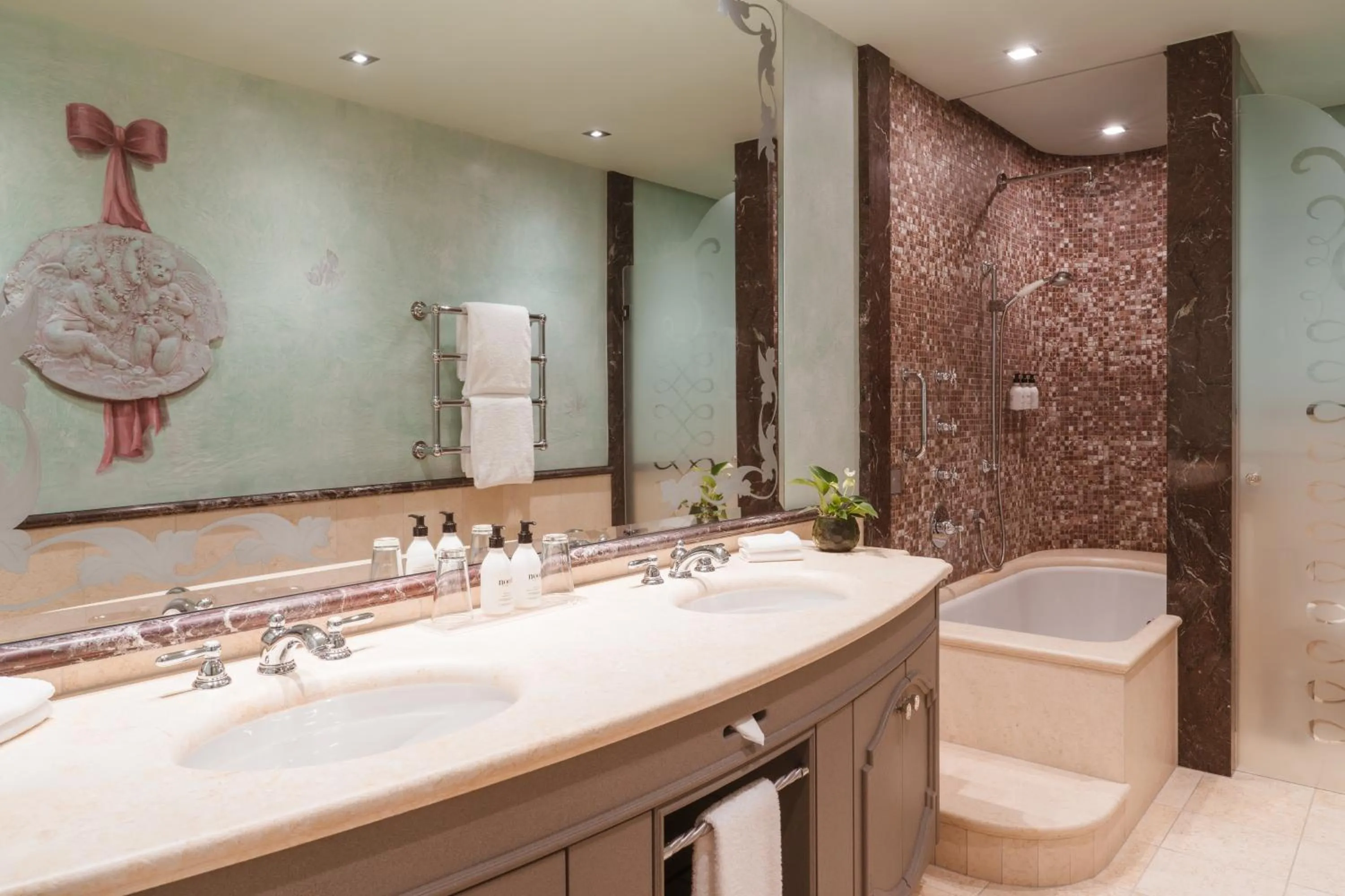 Bathroom in Carlton Hotel St Moritz - The Leading Hotels of the World