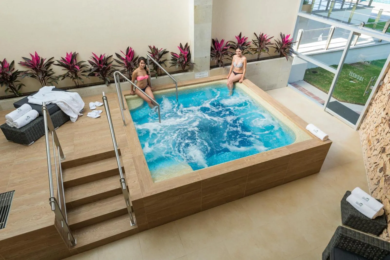 Spa and wellness centre/facilities in Hotel Las Trojes