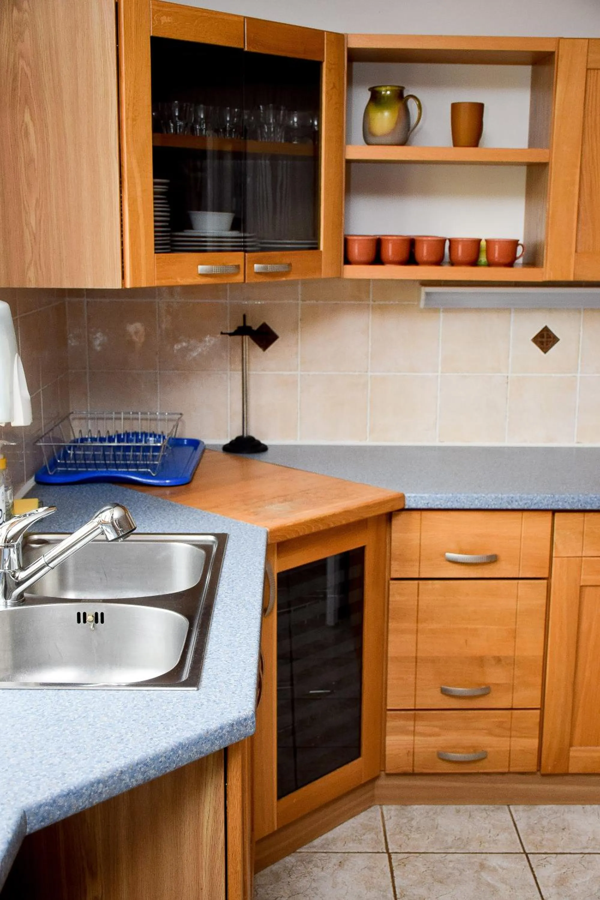 Kitchen or kitchenette in Rezidence Kurzeme