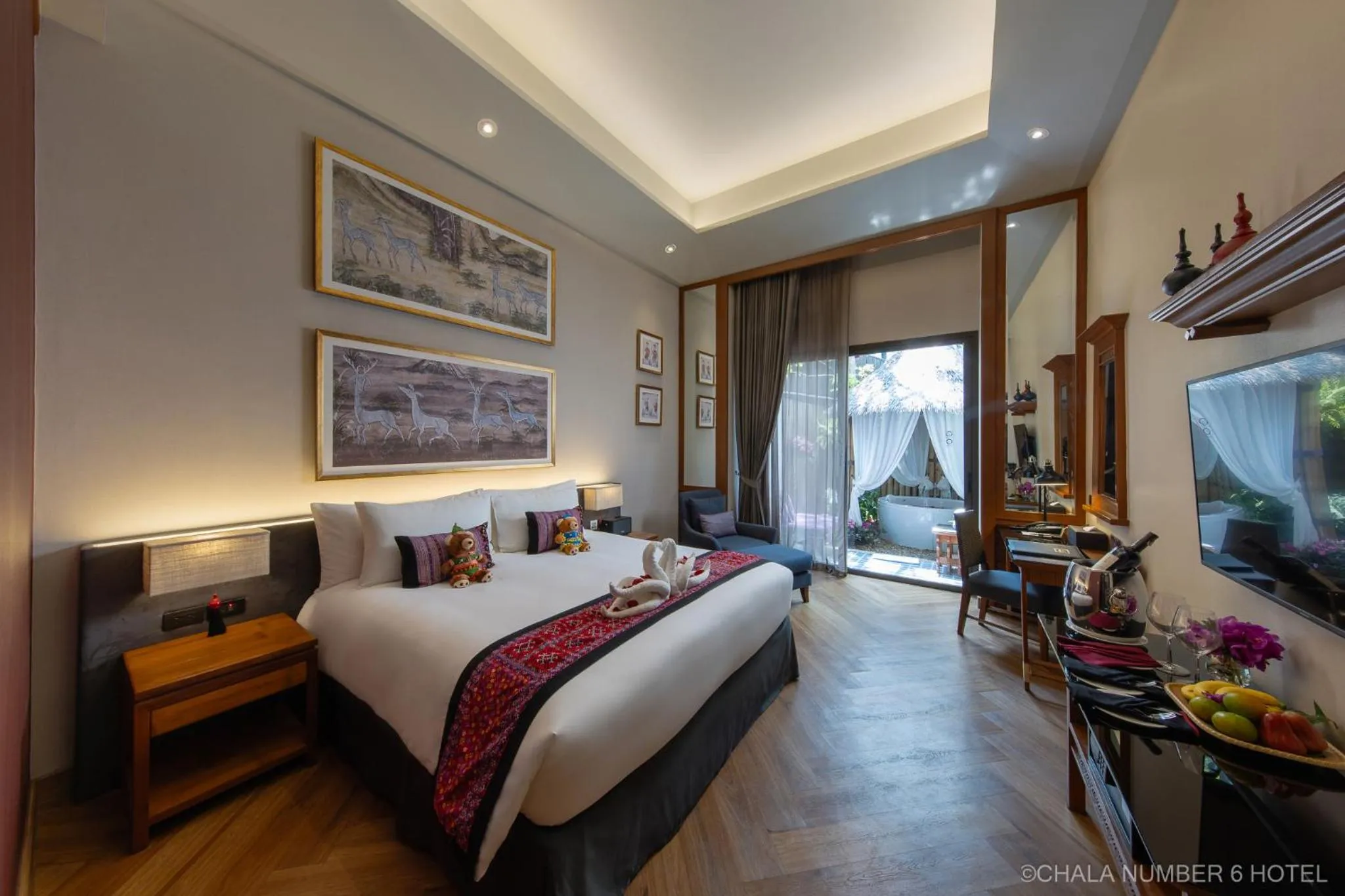 Bed in Chala Number6