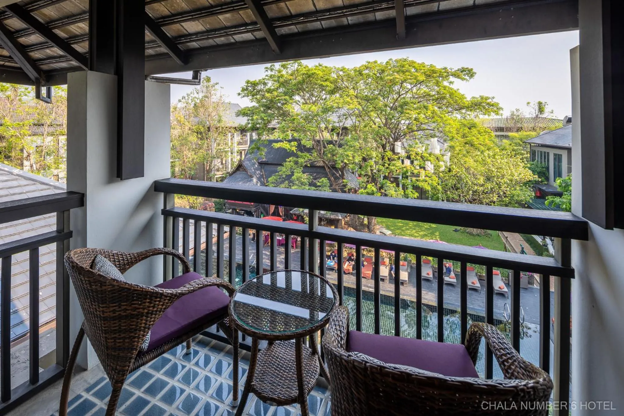 View (from property/room) in Chala Number6