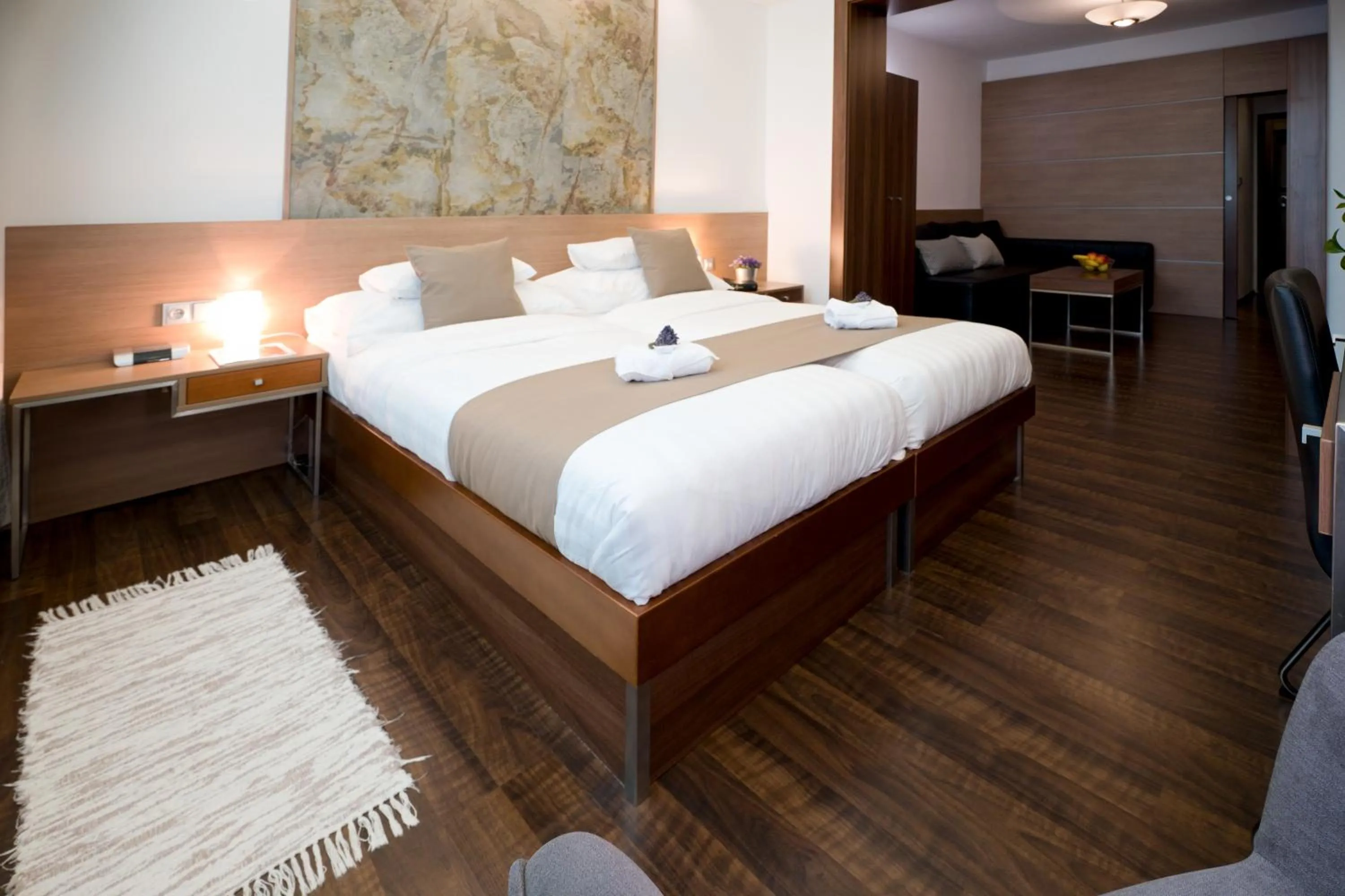 Bed in Hotel Bartoš