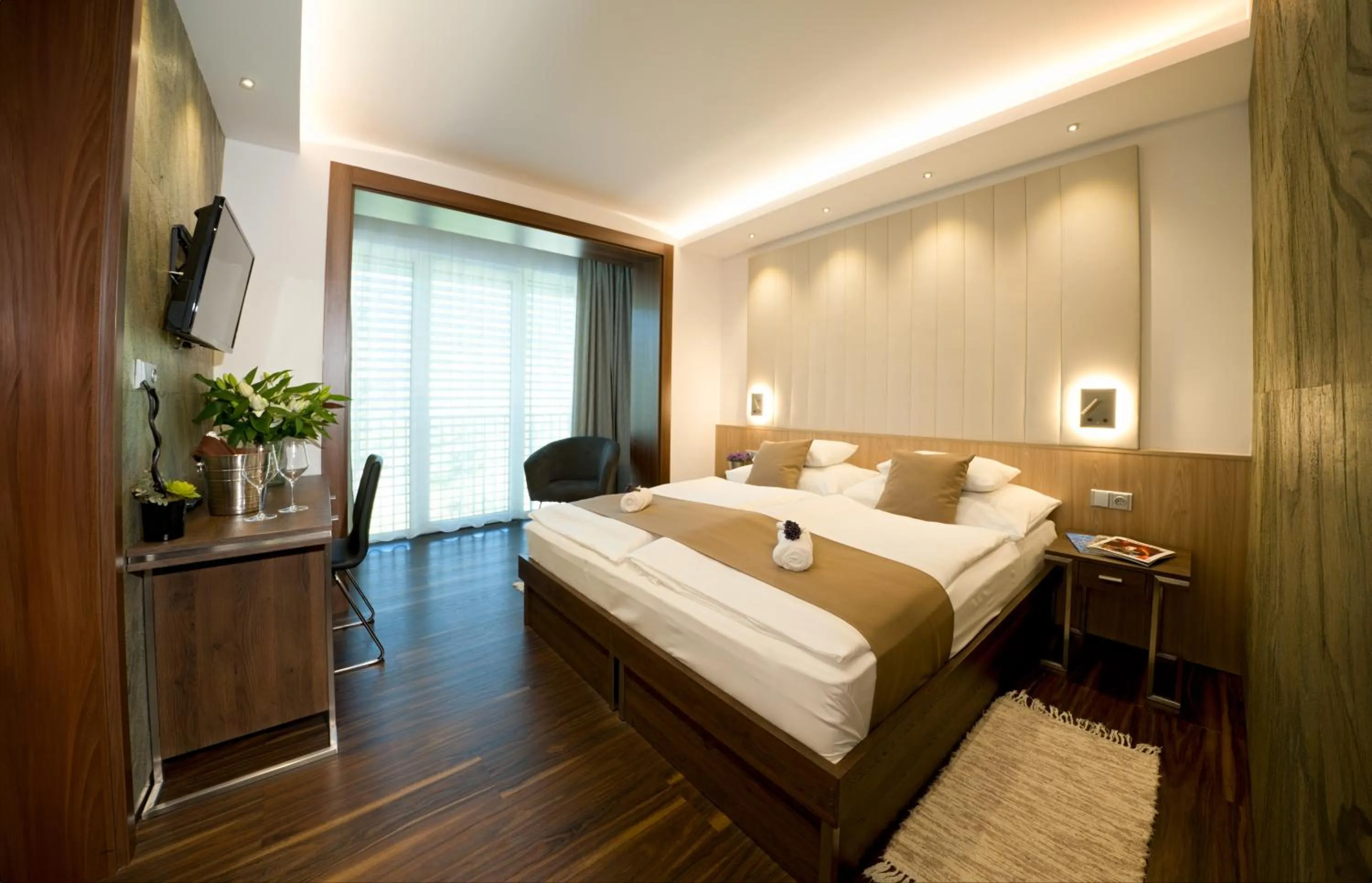 Bed in Hotel Bartoš