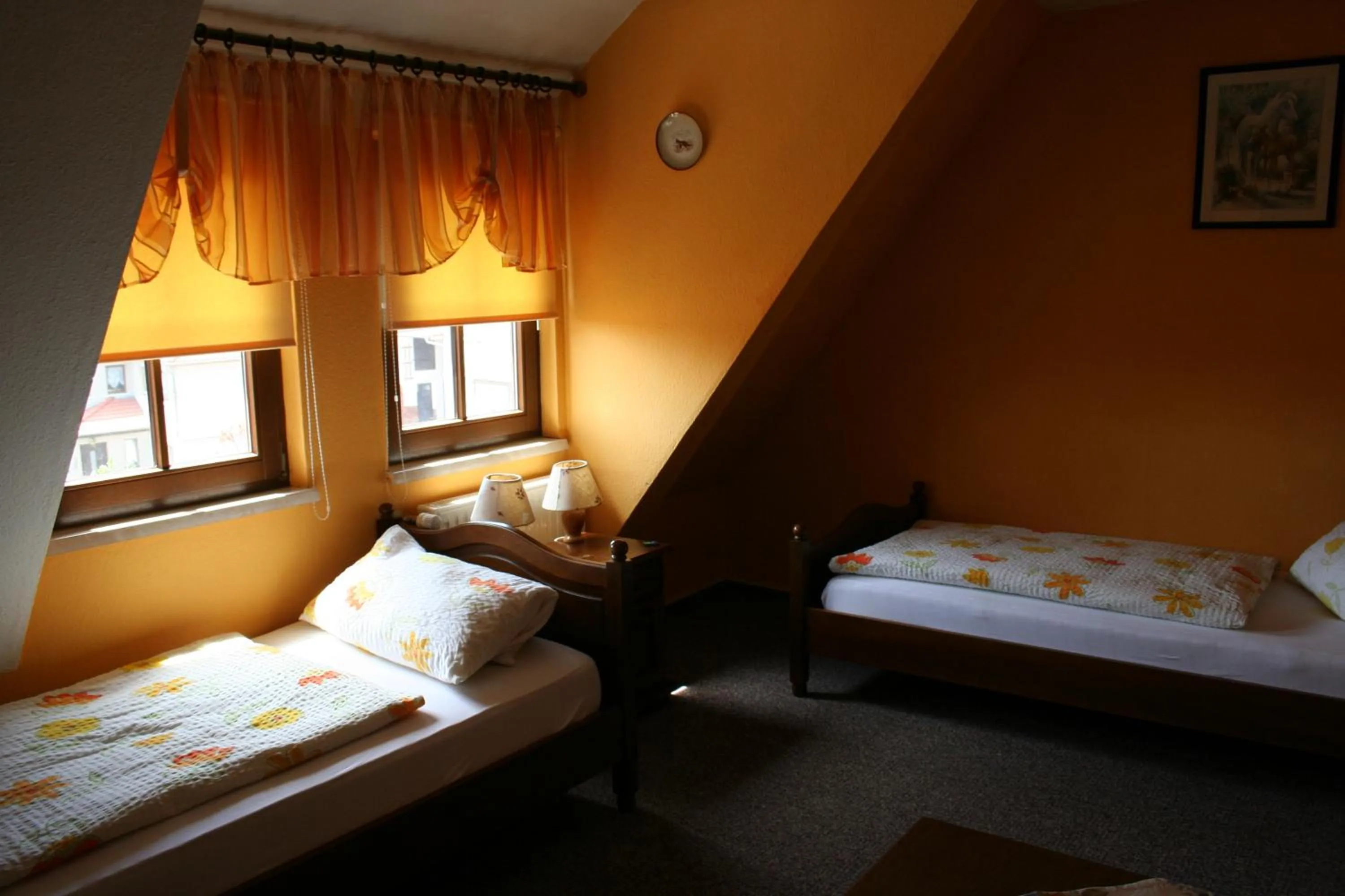 Photo of the whole room, Bed in Gasthaus & Hotel Zur Linde