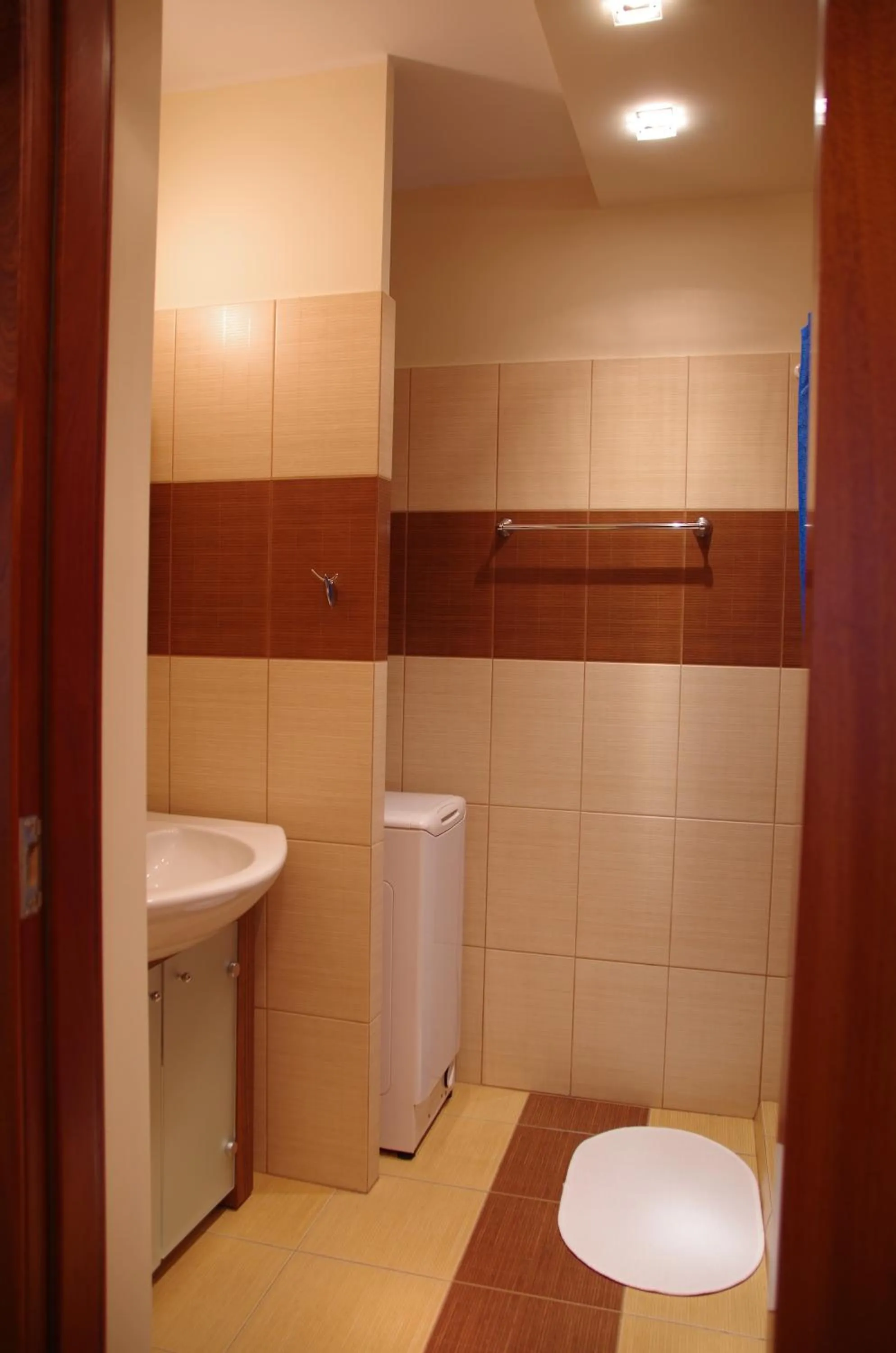 Bathroom in Szucha Apartments