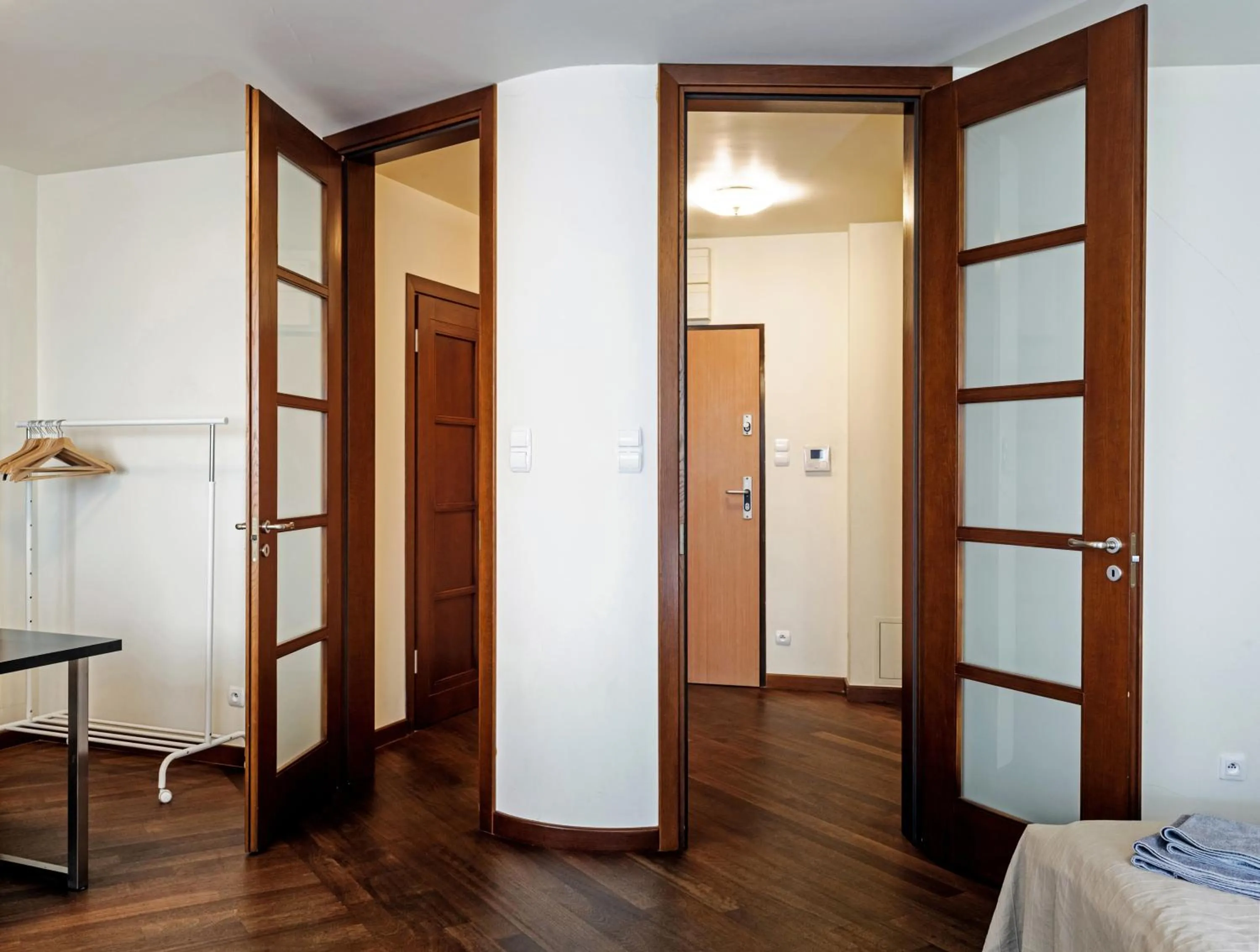 Living room in Szucha Apartments