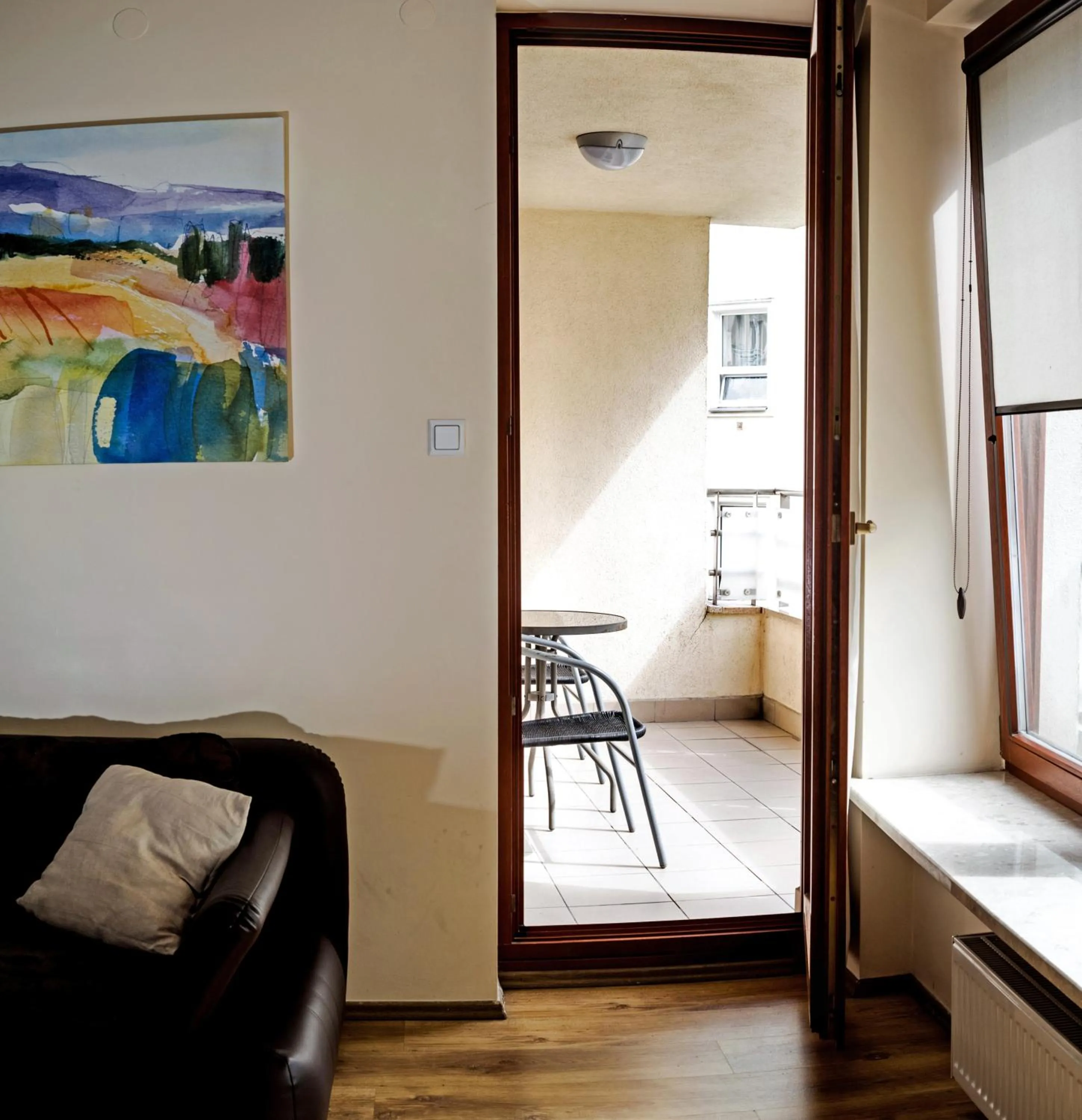 Balcony/Terrace, Bed in Szucha Apartments