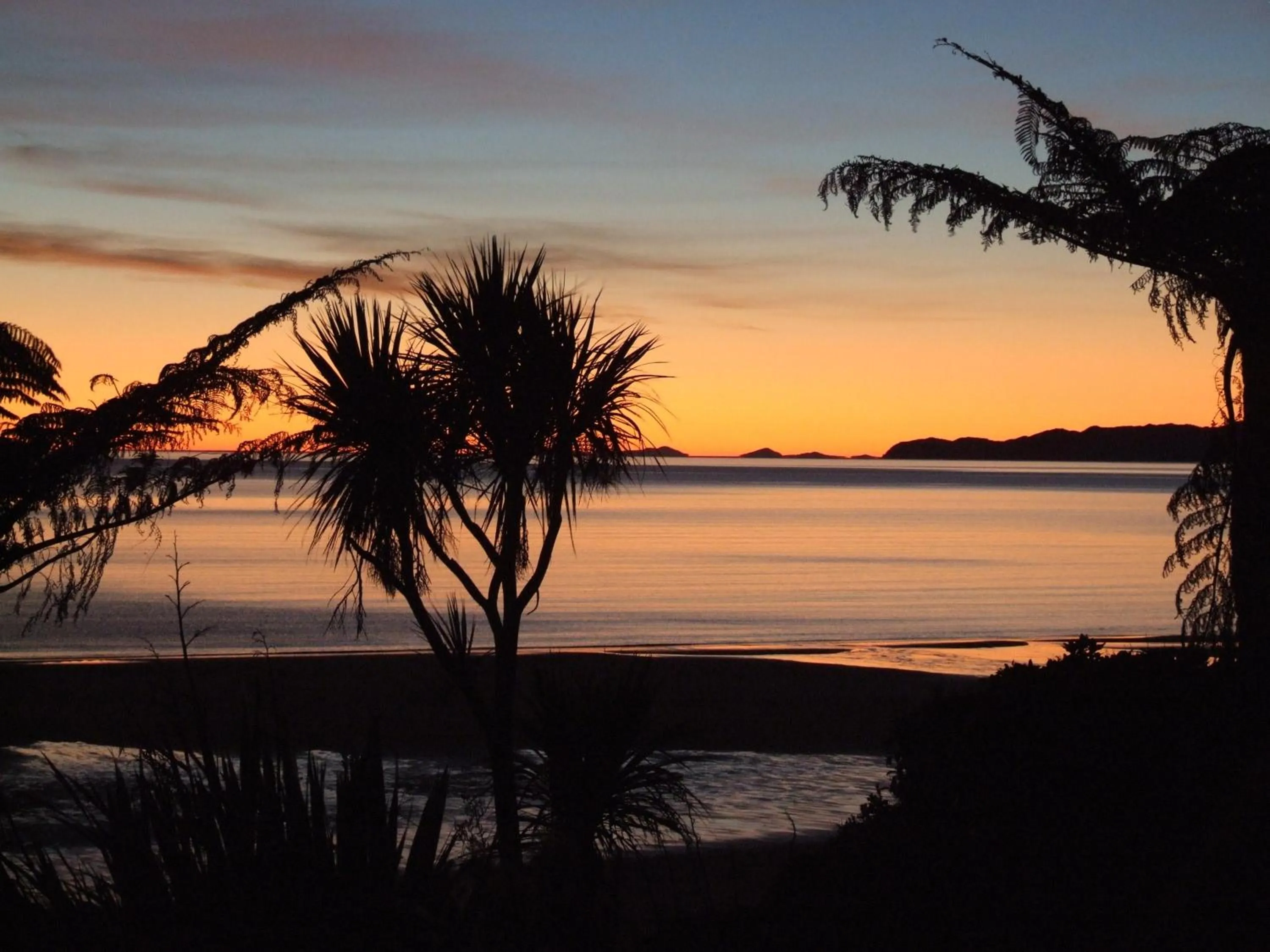 Autumn in Adrift In Golden Bay- Absolute Beachfront Villas
