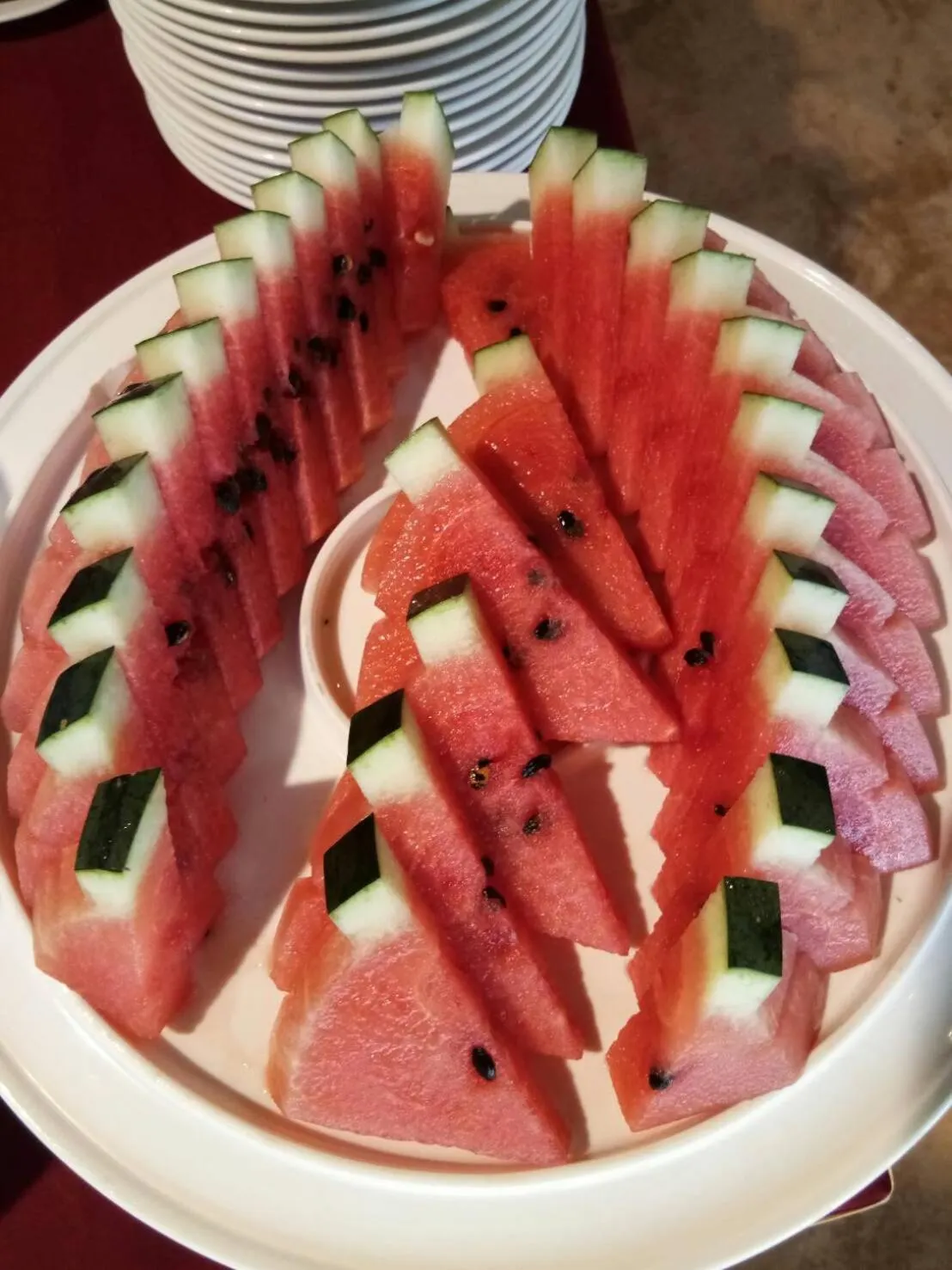 Breakfast in The Tropical Beach Resort
