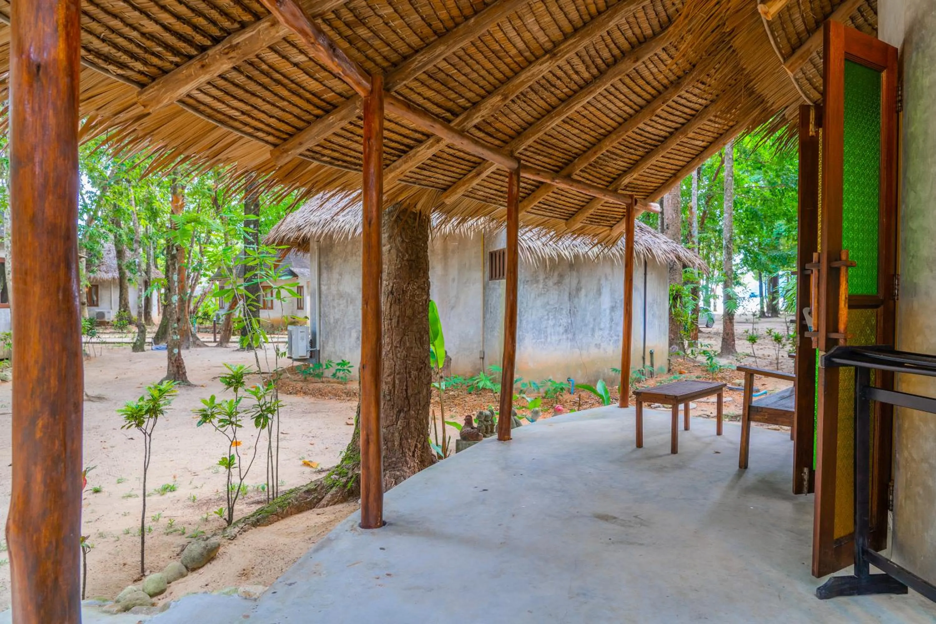 Patio in The Tropical Beach Resort