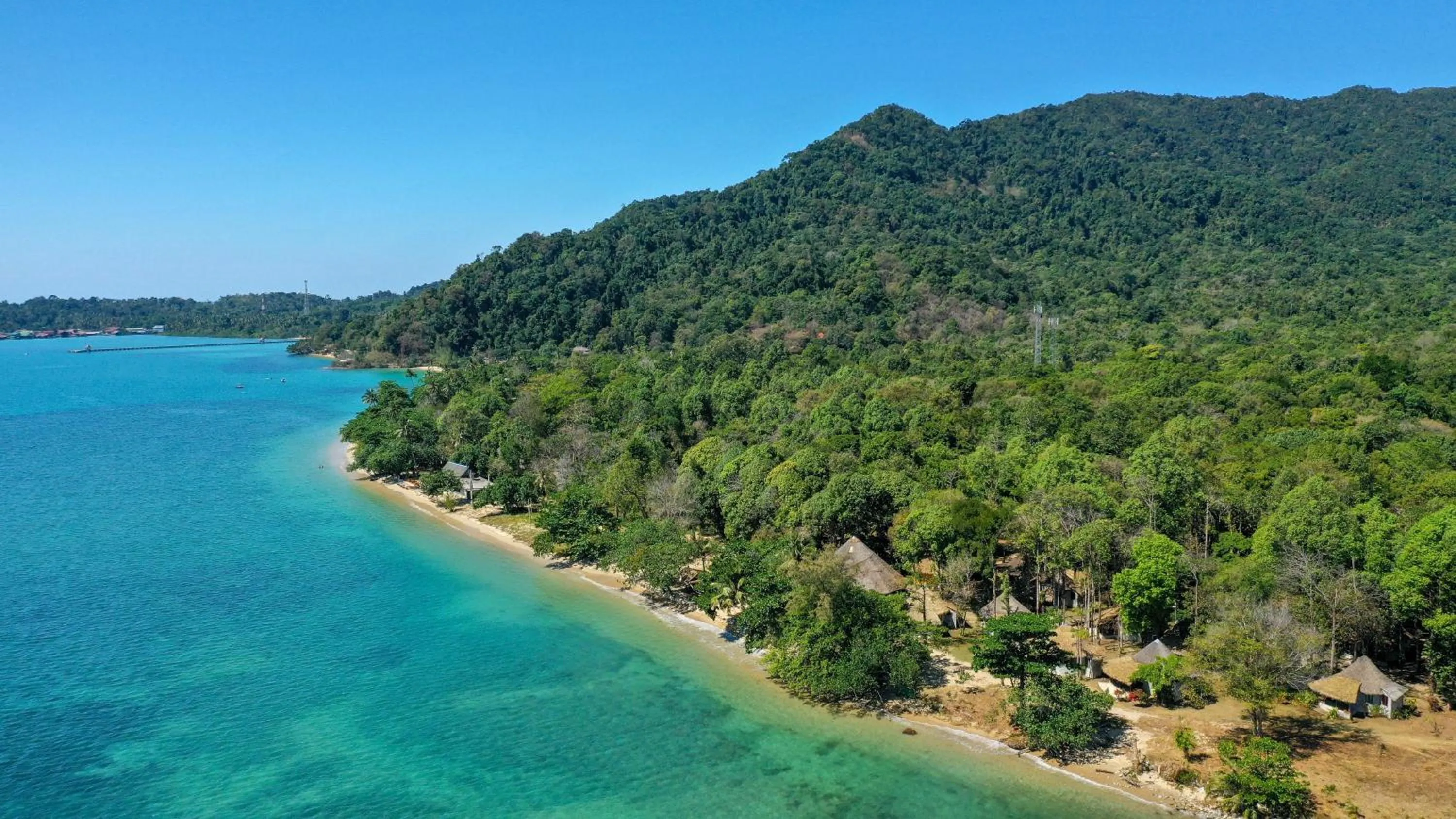 Natural landscape in The Tropical Beach Resort