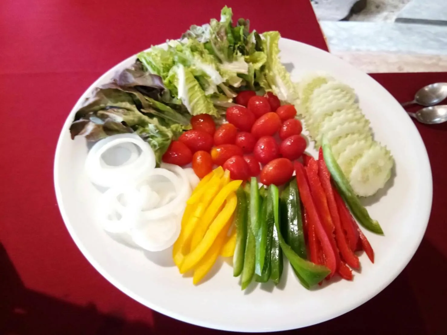 Breakfast in The Tropical Beach Resort