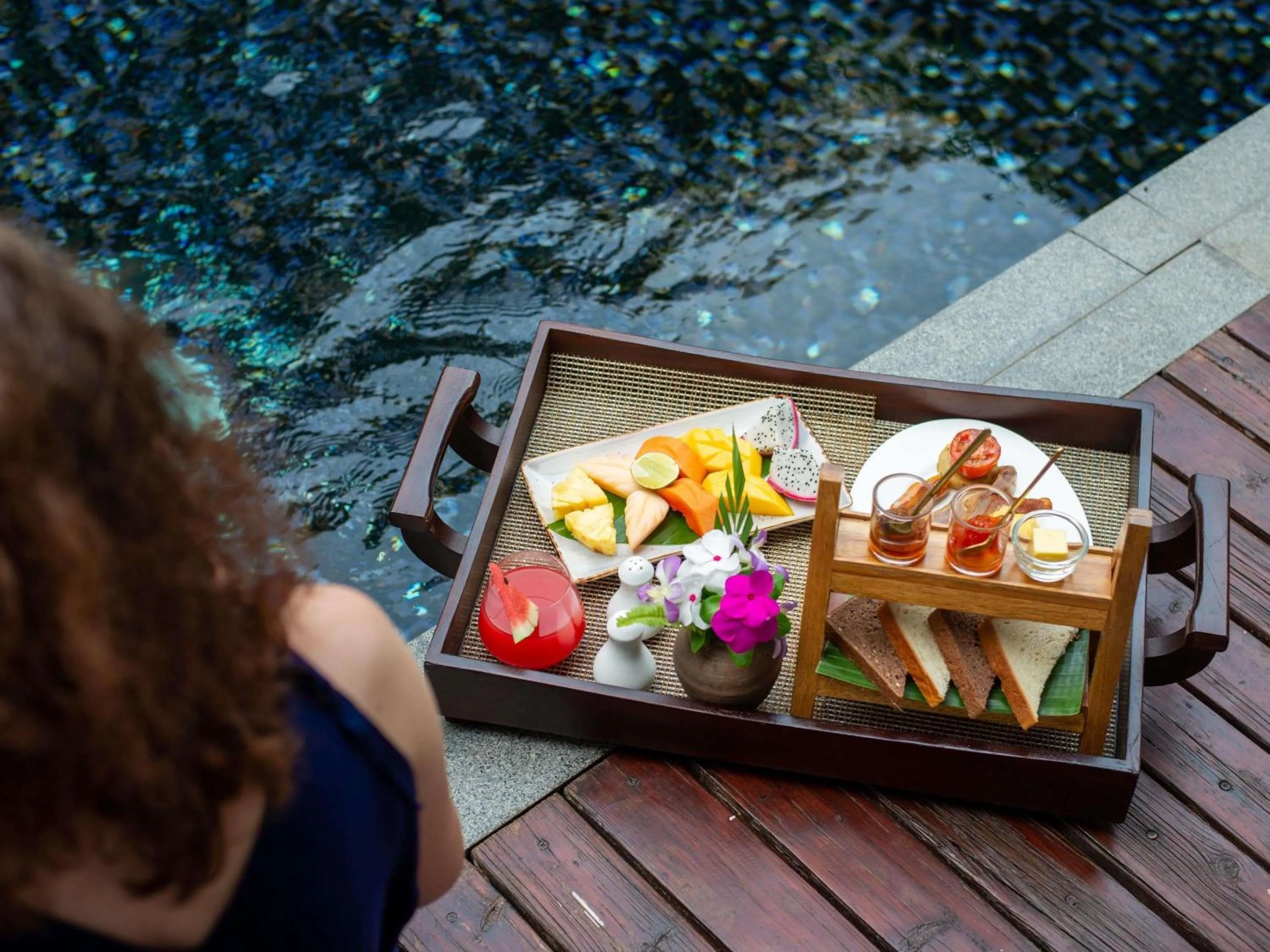 Bedroom in Sofitel Luang Prabang