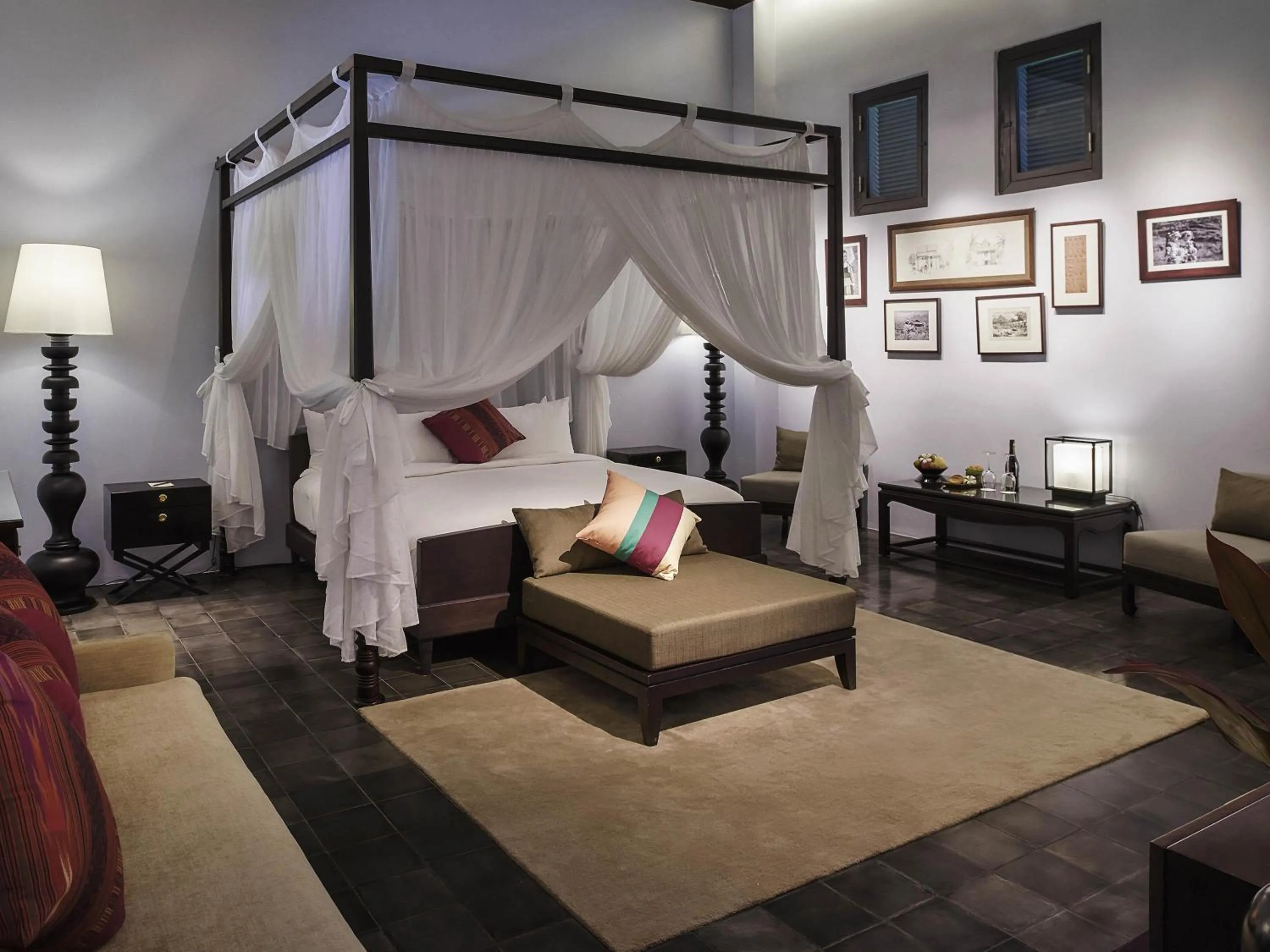 Bedroom, Bed in Sofitel Luang Prabang