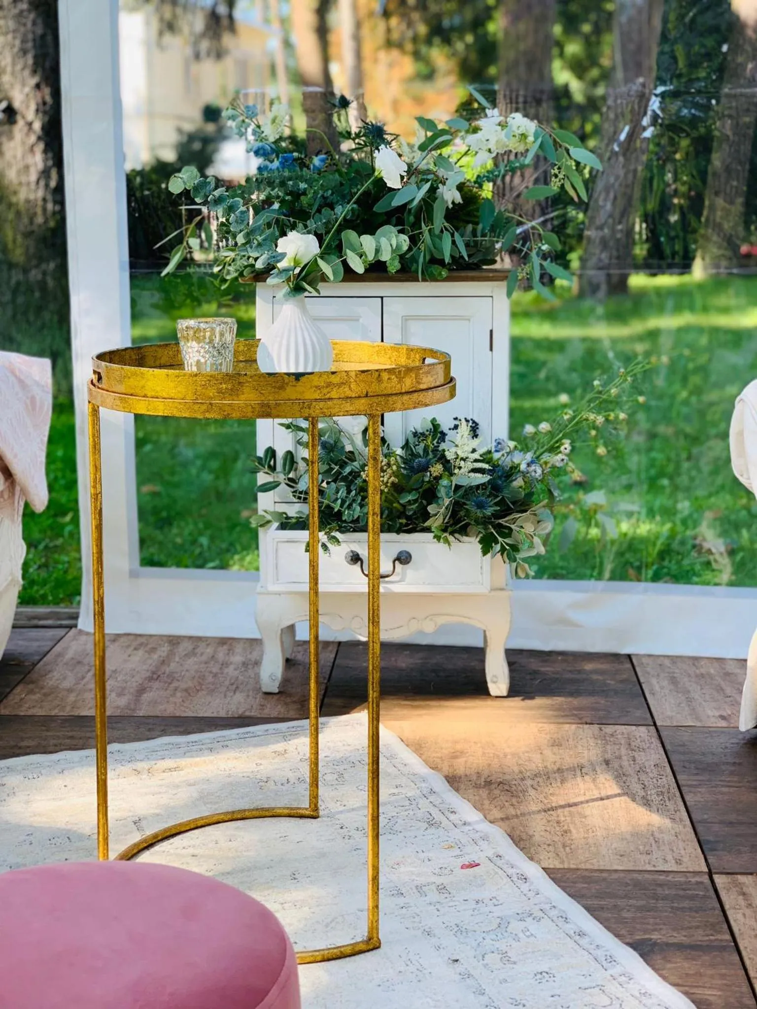 Decorative detail in Villa Joma