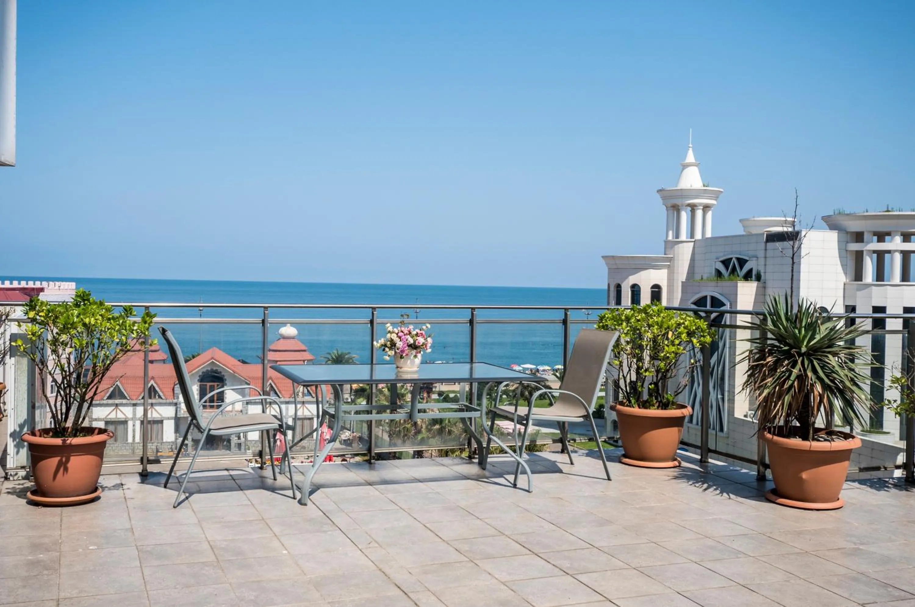 Balcony/Terrace in Orbi Residence Hotel Official