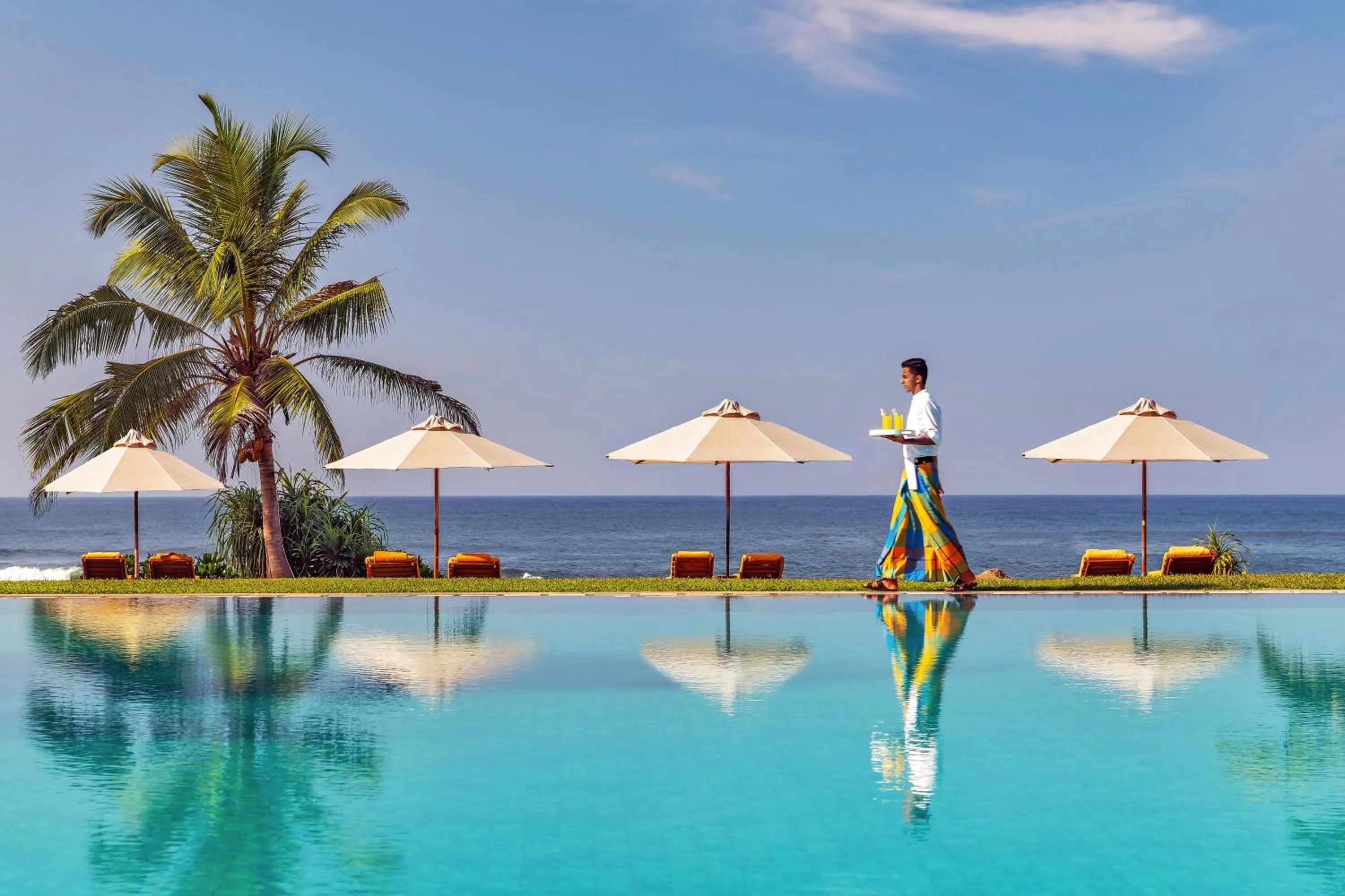 Swimming pool in Jetwing Lighthouse, A Luxury Reserve
