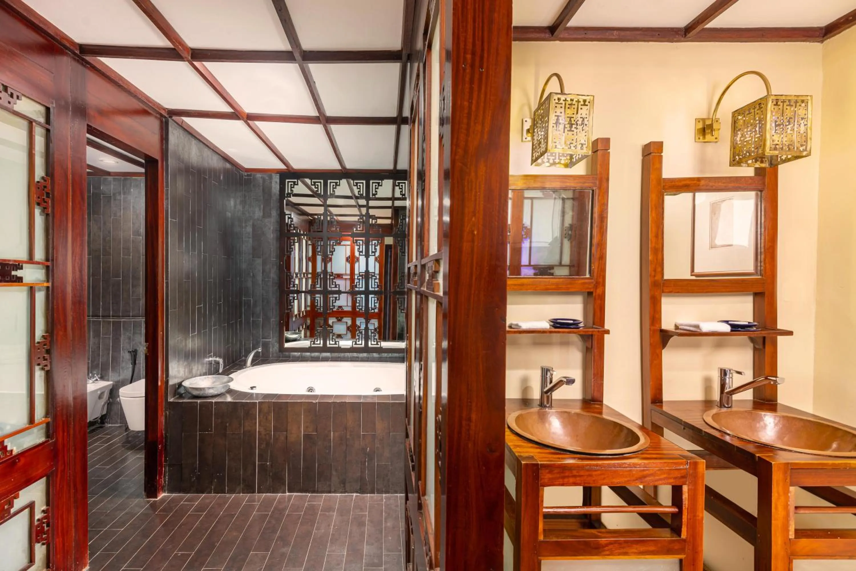 Bathroom in Jetwing Lighthouse, A Luxury Reserve