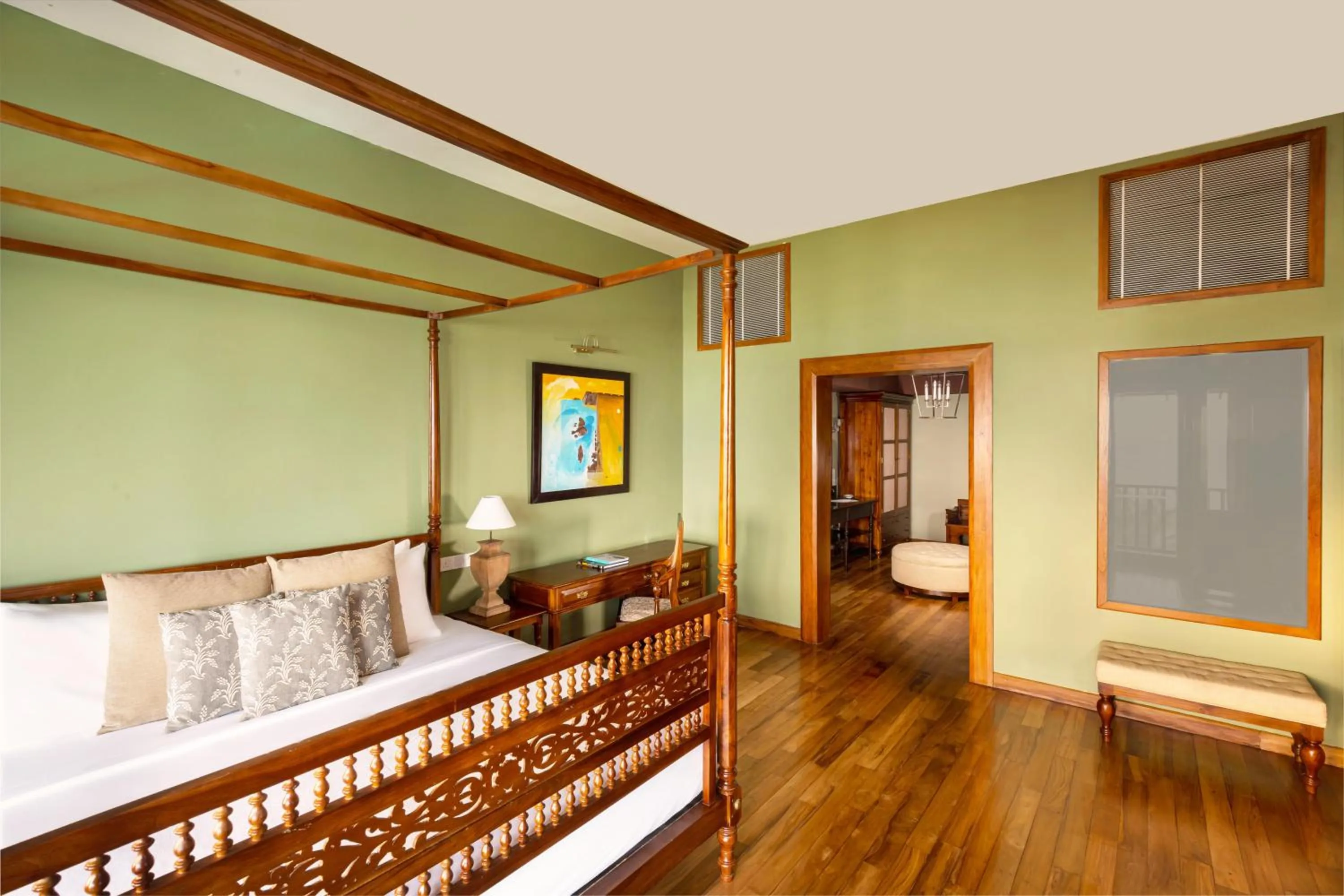 Bedroom, Bed in Jetwing Lighthouse, A Luxury Reserve