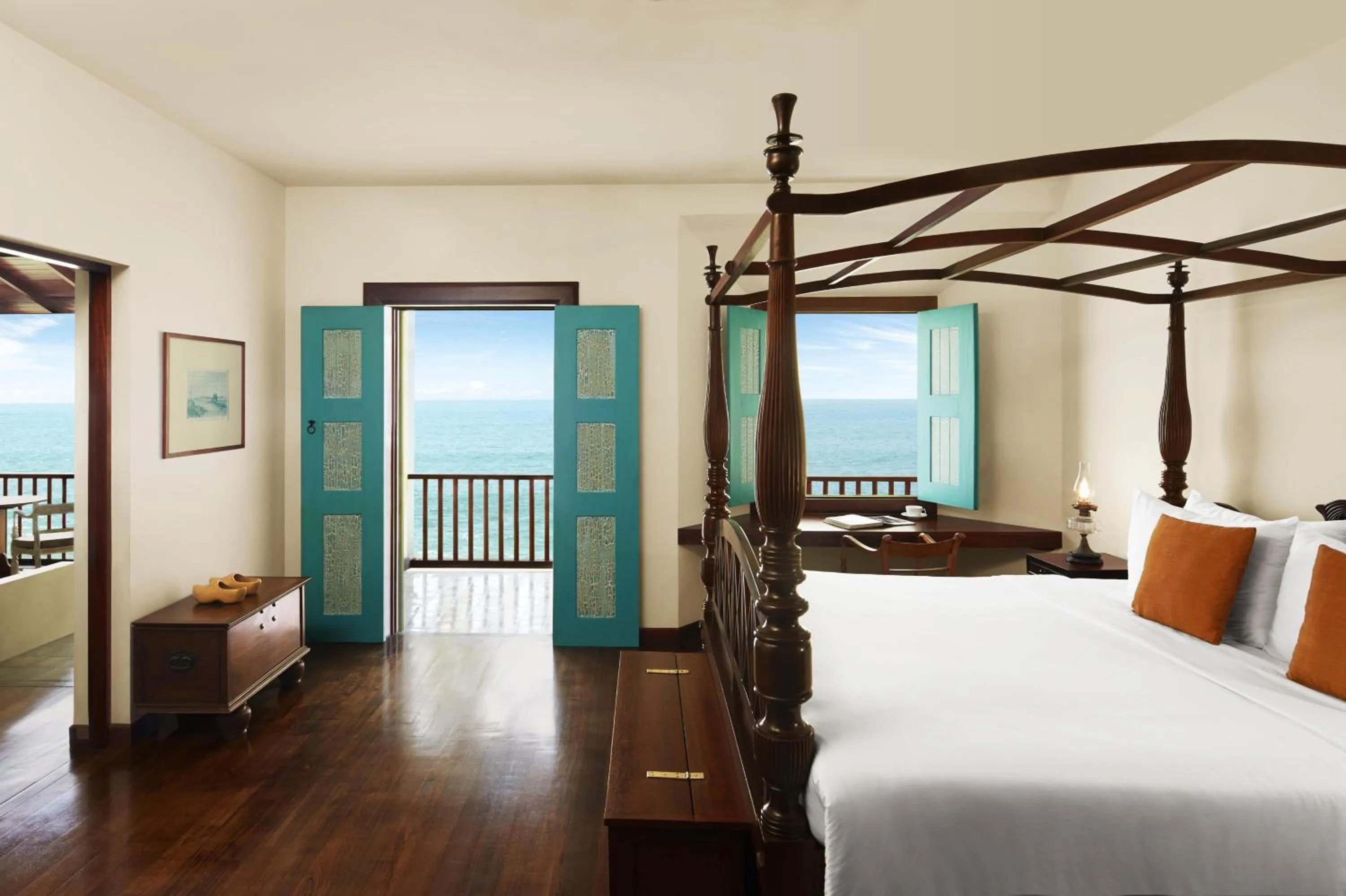 Photo of the whole room, Bed in Jetwing Lighthouse, A Luxury Reserve