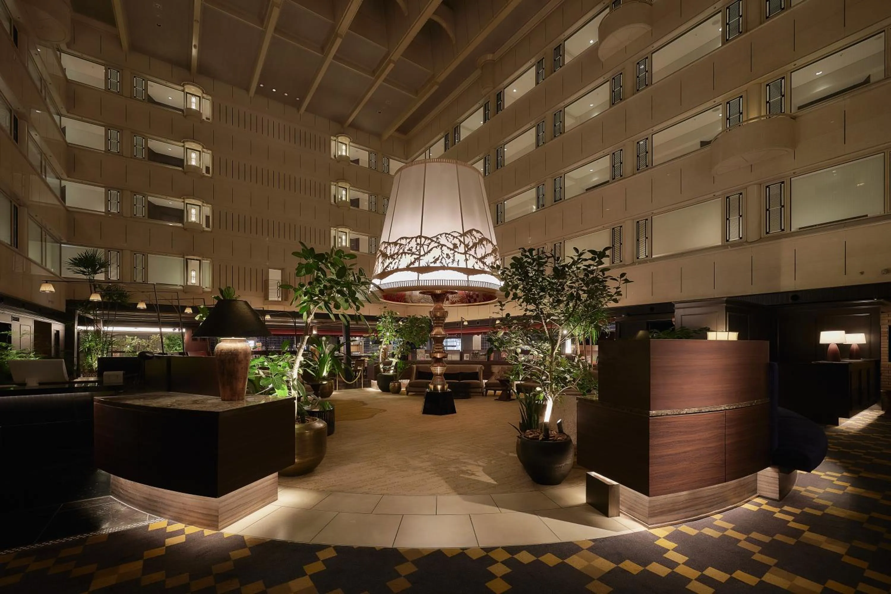 Lobby or reception in Kyoto Century Hotel