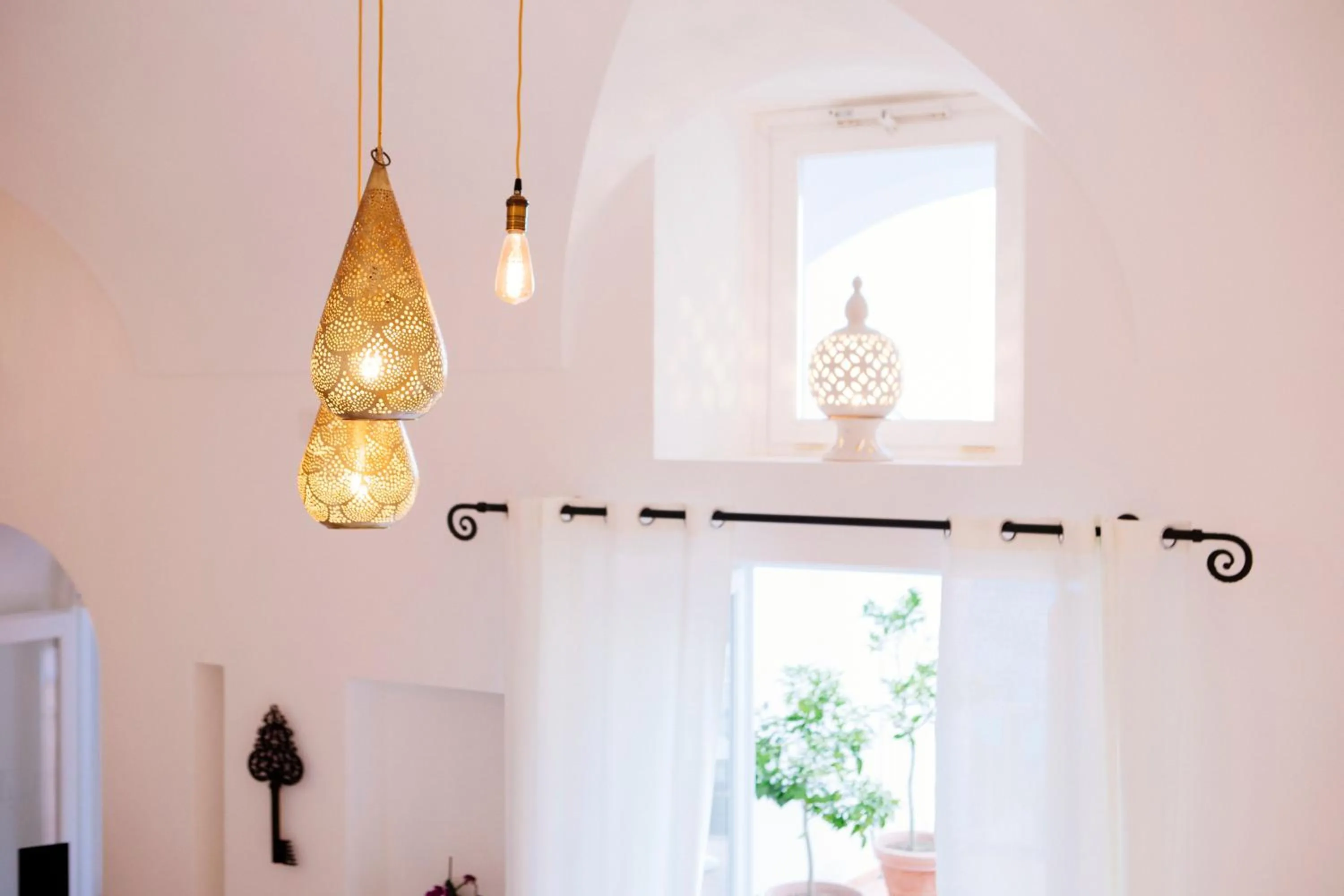 Decorative detail in La Bizantina Luxury Villa