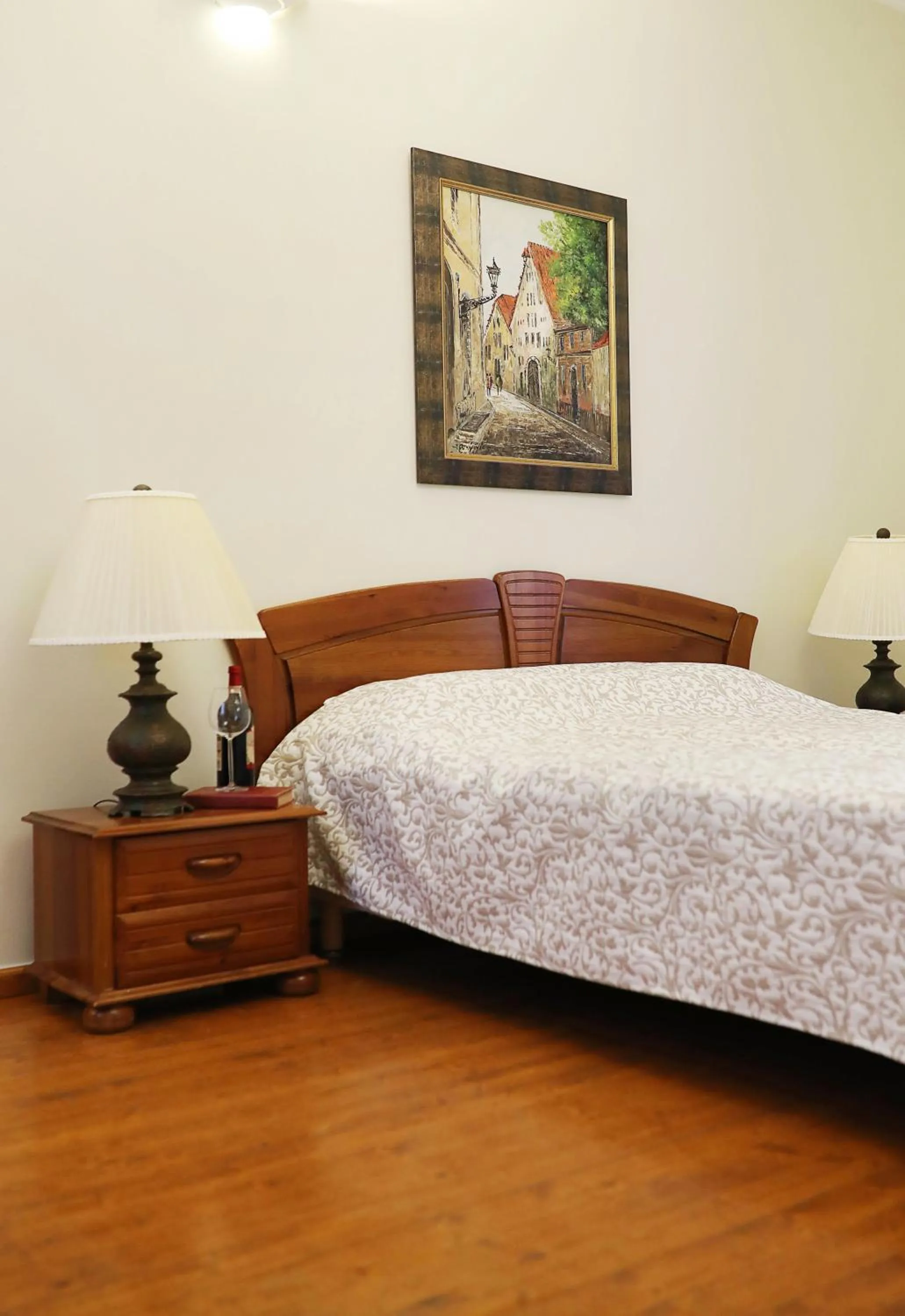 Bed in Old Riga Boutique Hotel "Vecriga"