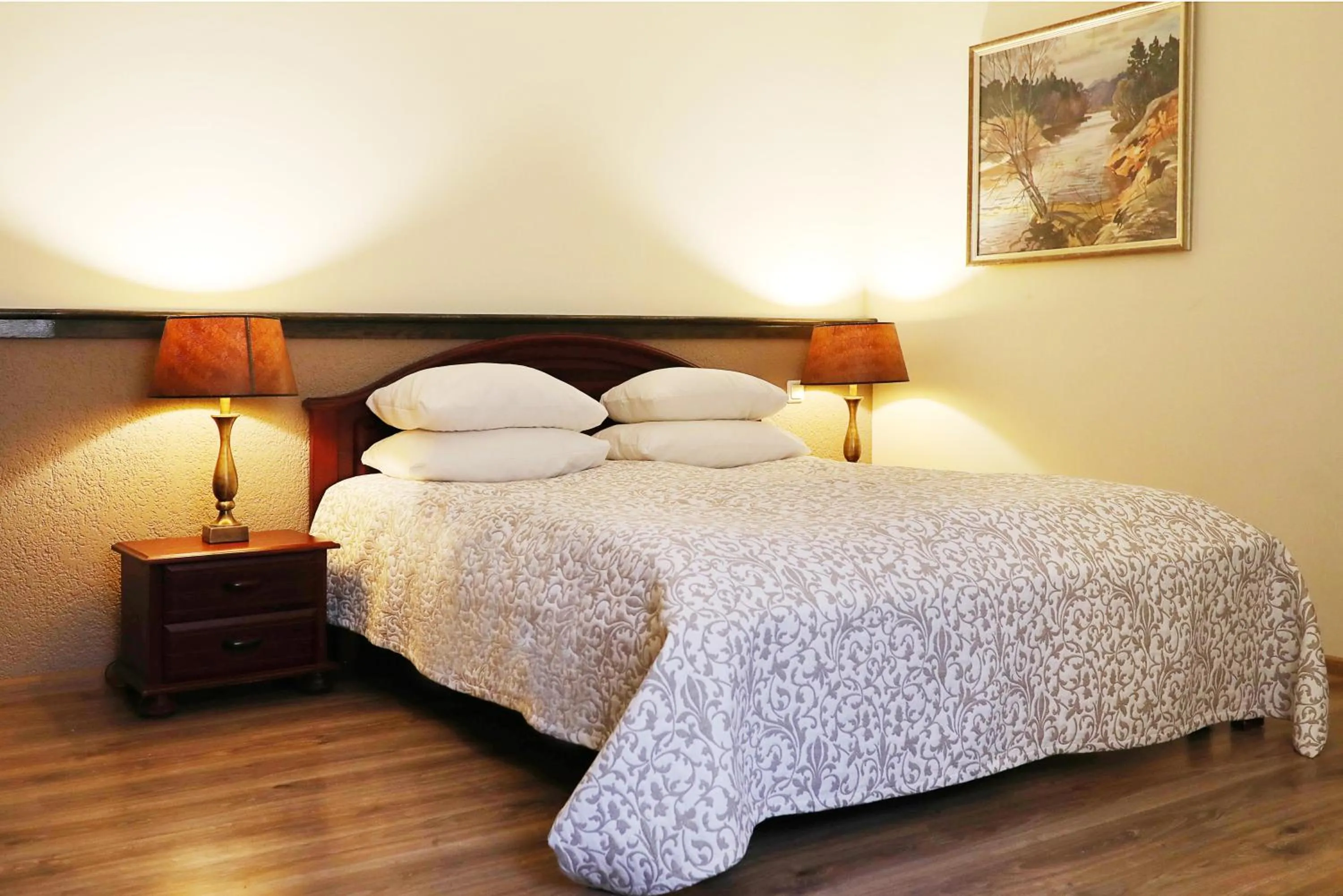 Bed in Old Riga Boutique Hotel "Vecriga"