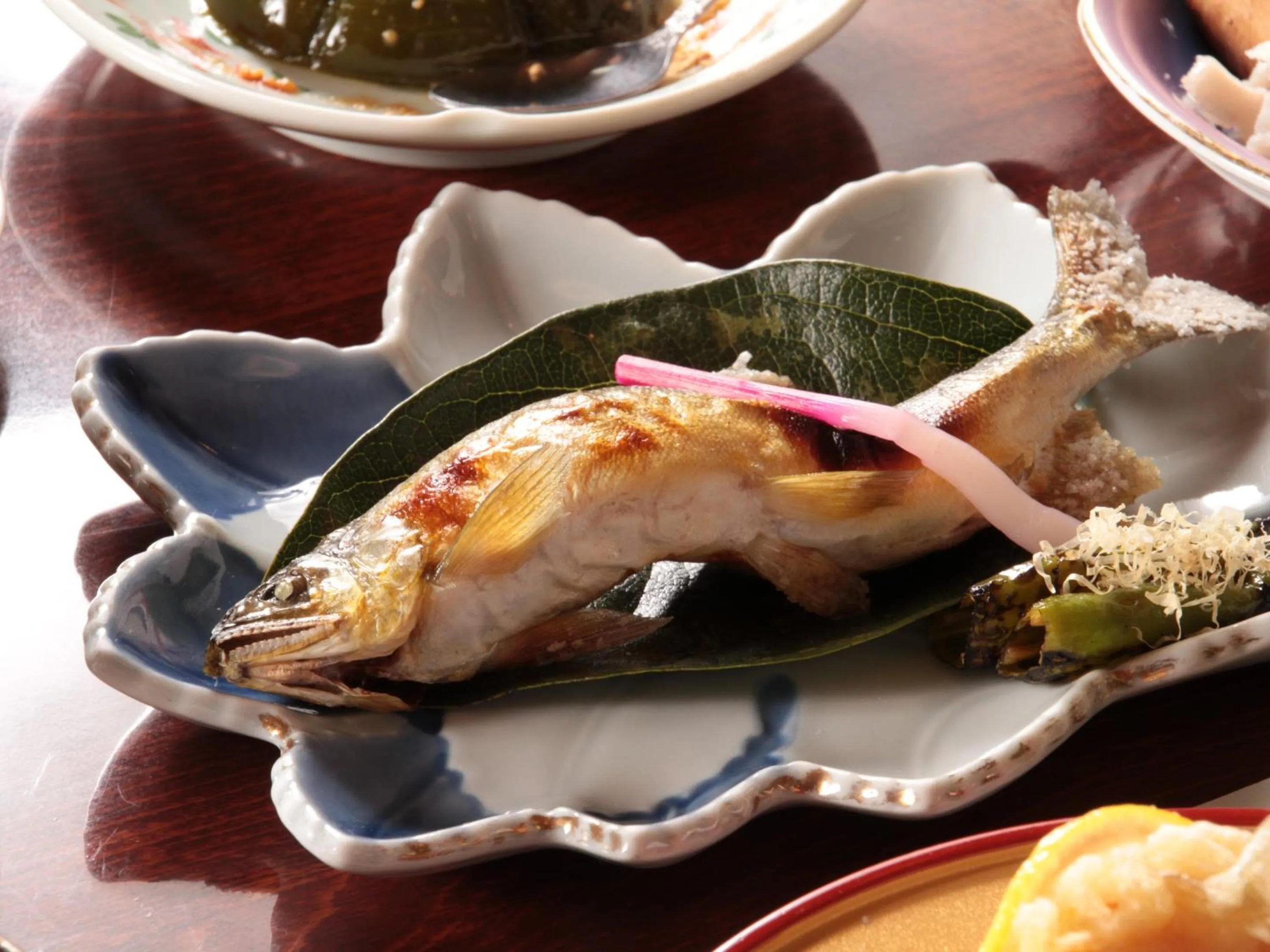 Dinner in Satomo Ryokan