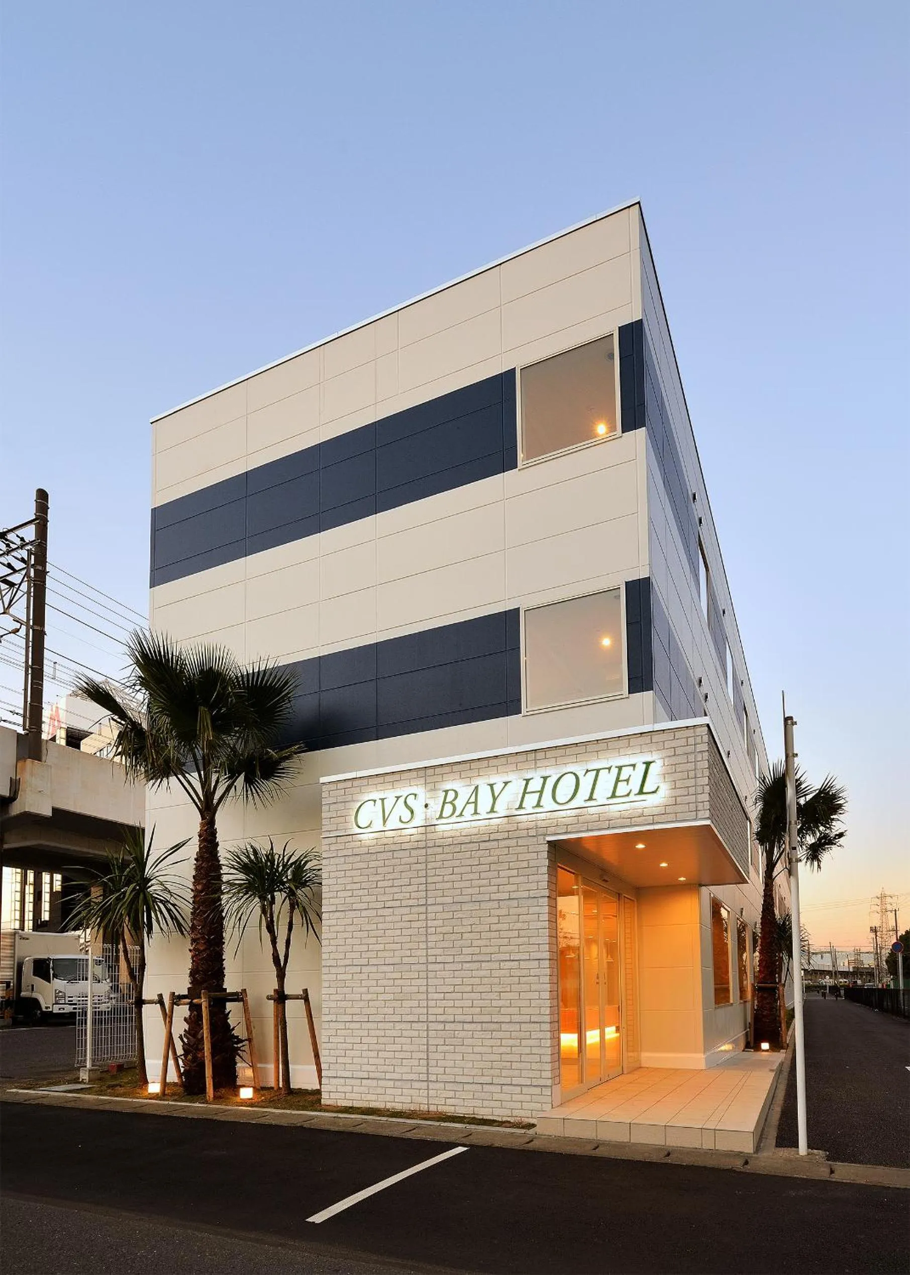 Facade/entrance in CVS Bay Hotel New Building