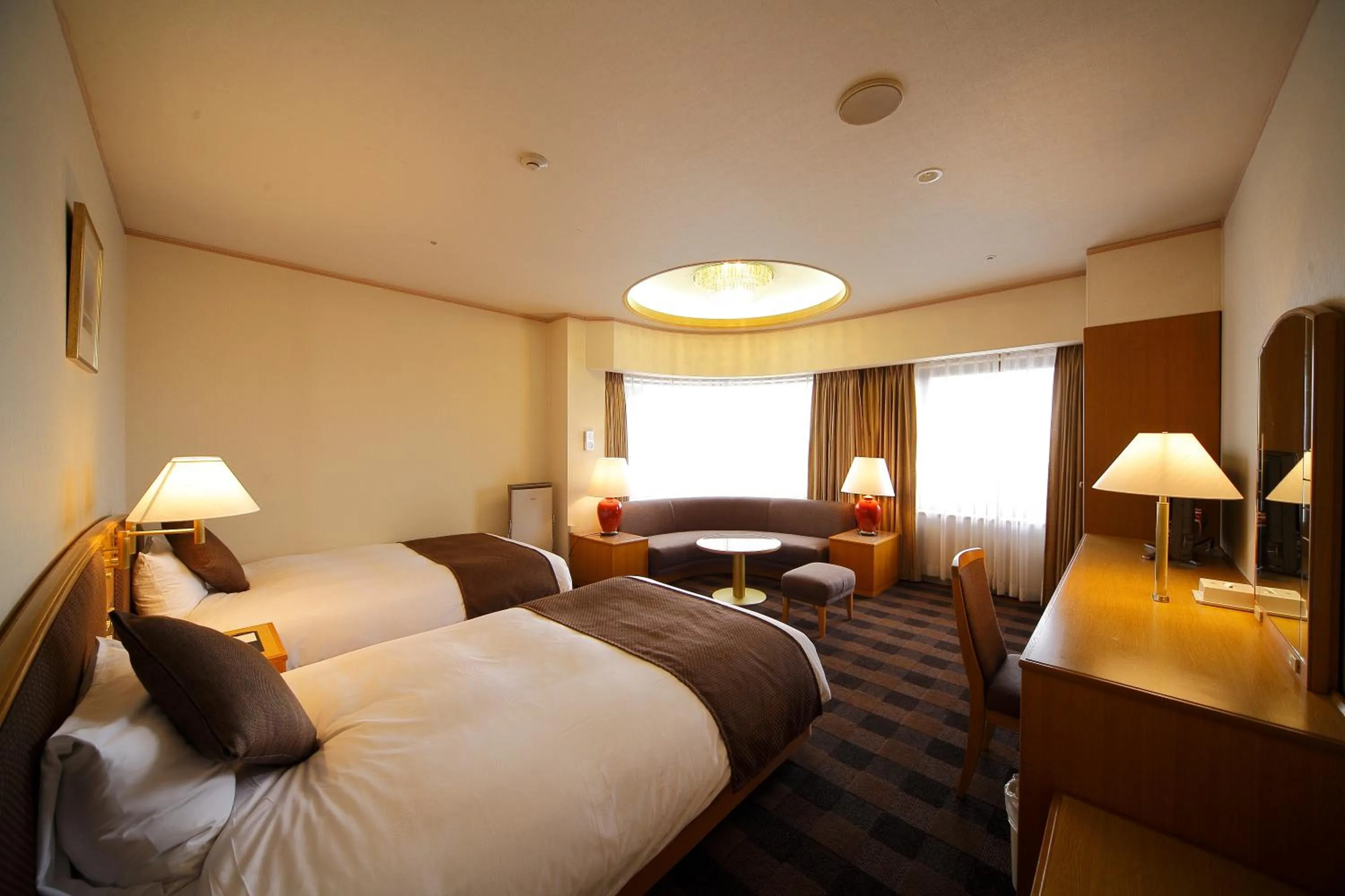 Photo of the whole room, Bed in Hotel Granvia Wakayama