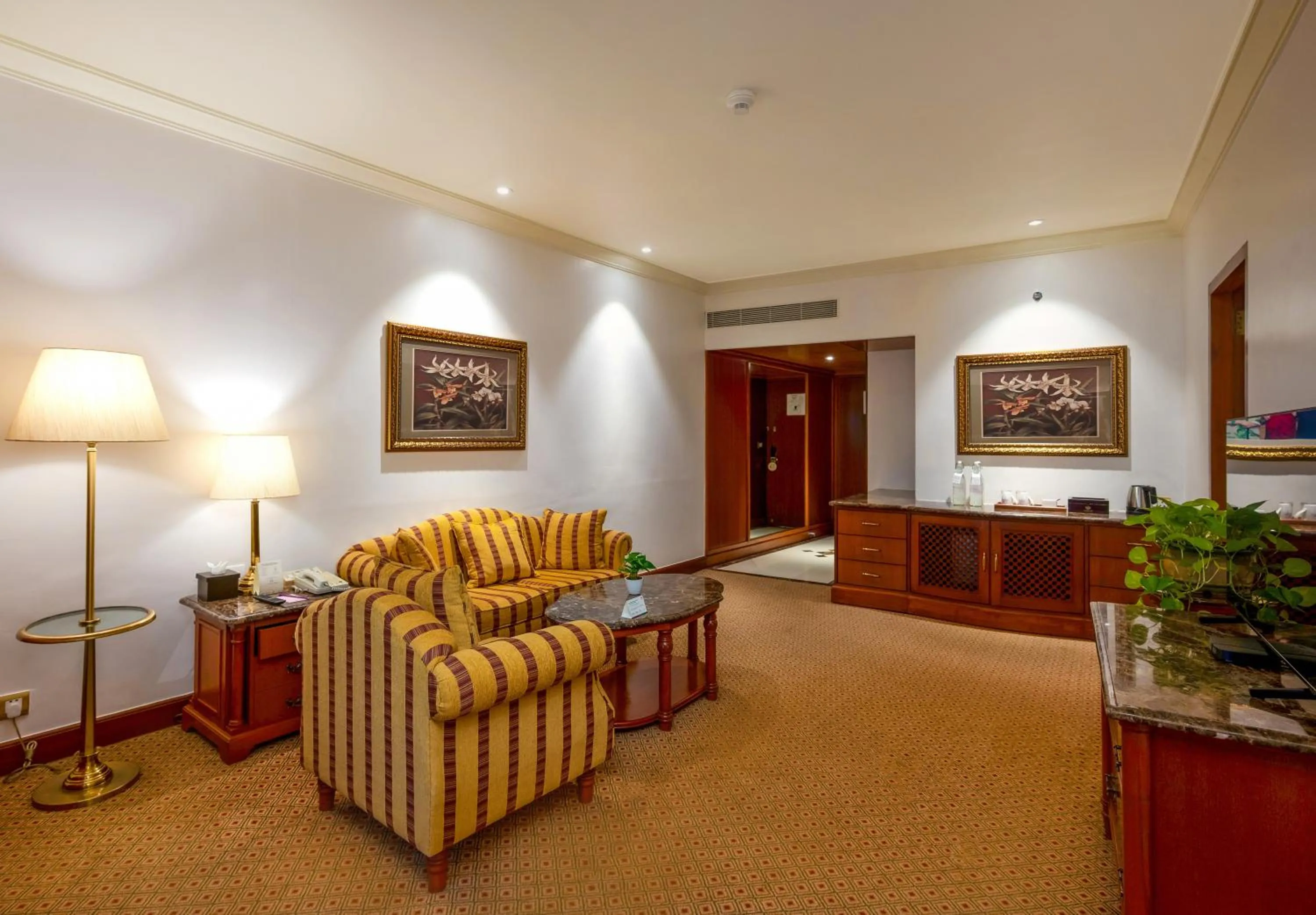 Seating area in The Orchid Hotel Mumbai Vile Parle