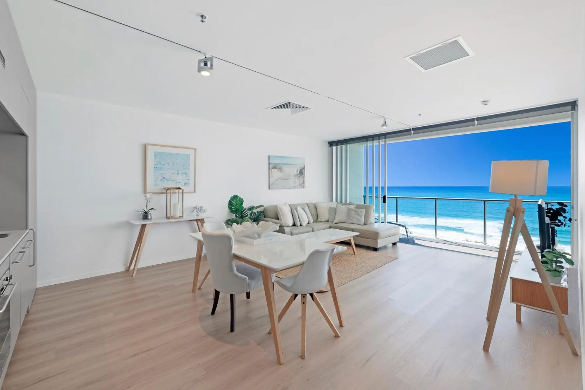 Living room in ULTIQA Air On Broadbeach