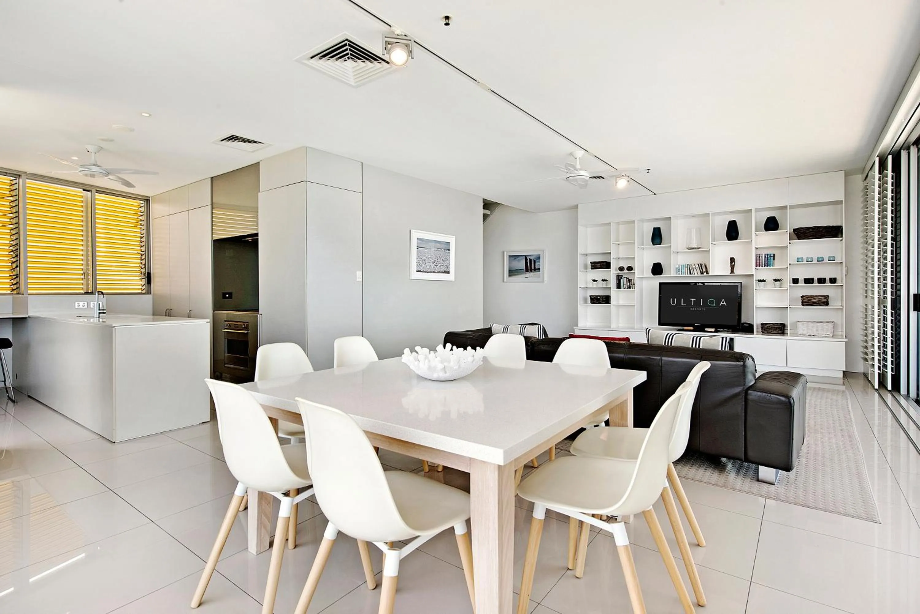 Living room in ULTIQA Air On Broadbeach