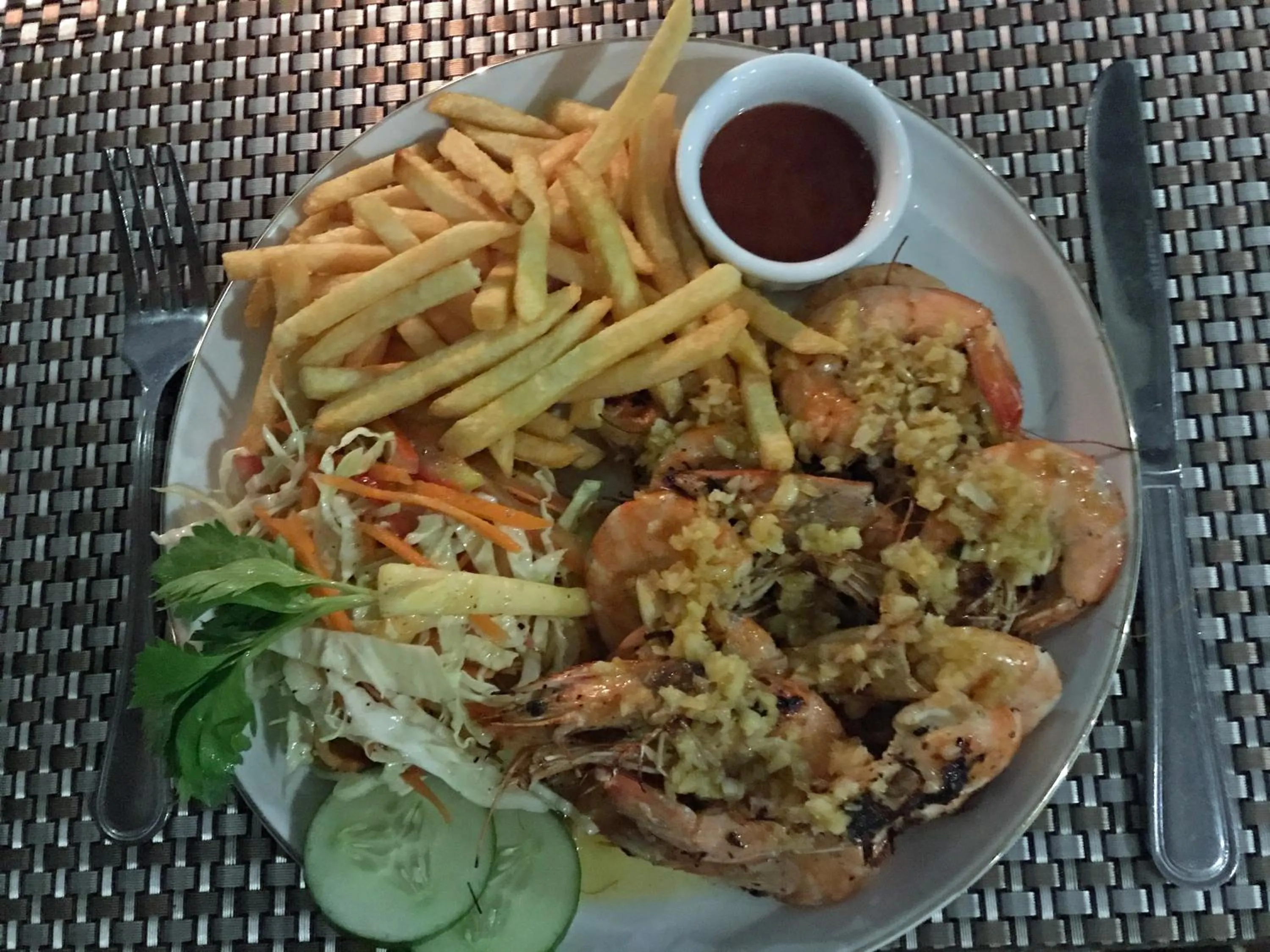 Food close-up in Suite Lanka