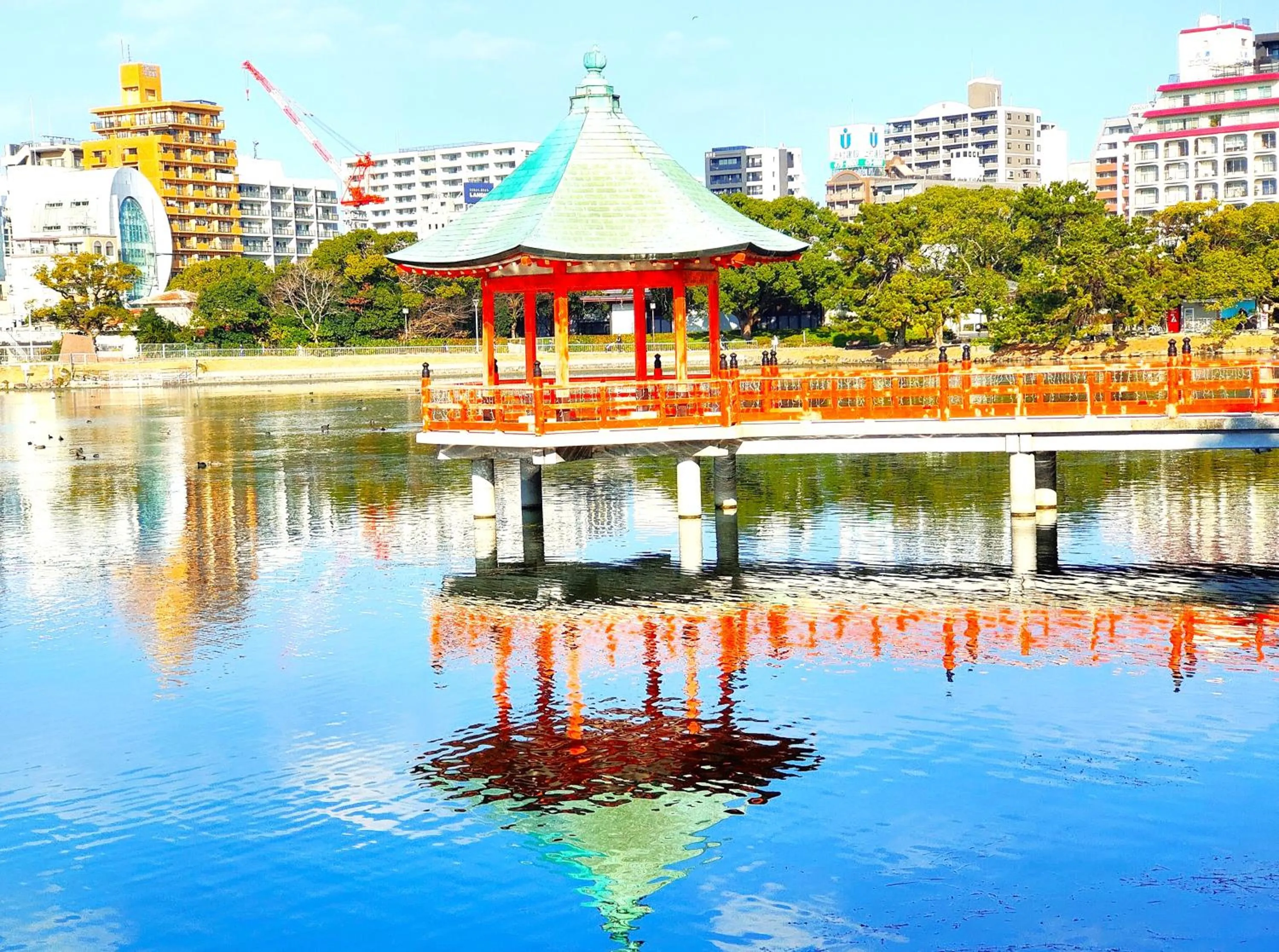 Natural landscape in Heiwadai Hotel Otemon