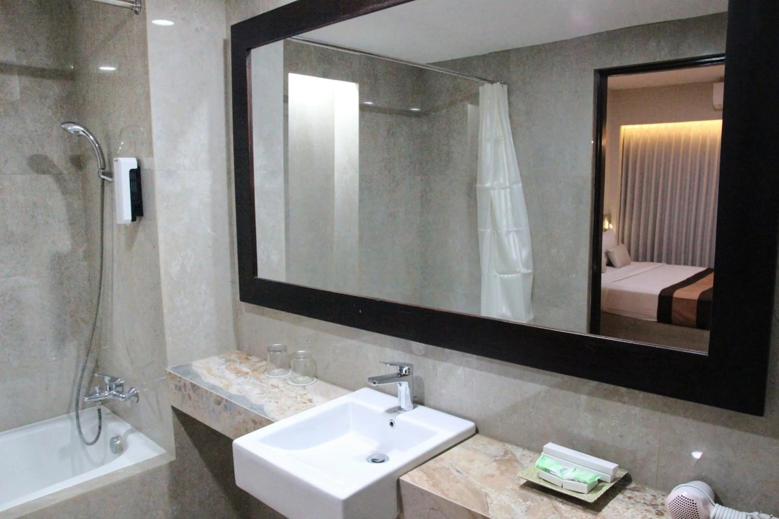 Bathroom in Grand Santhi Hotel